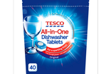 Tesco all-in-one dishwasher tablets