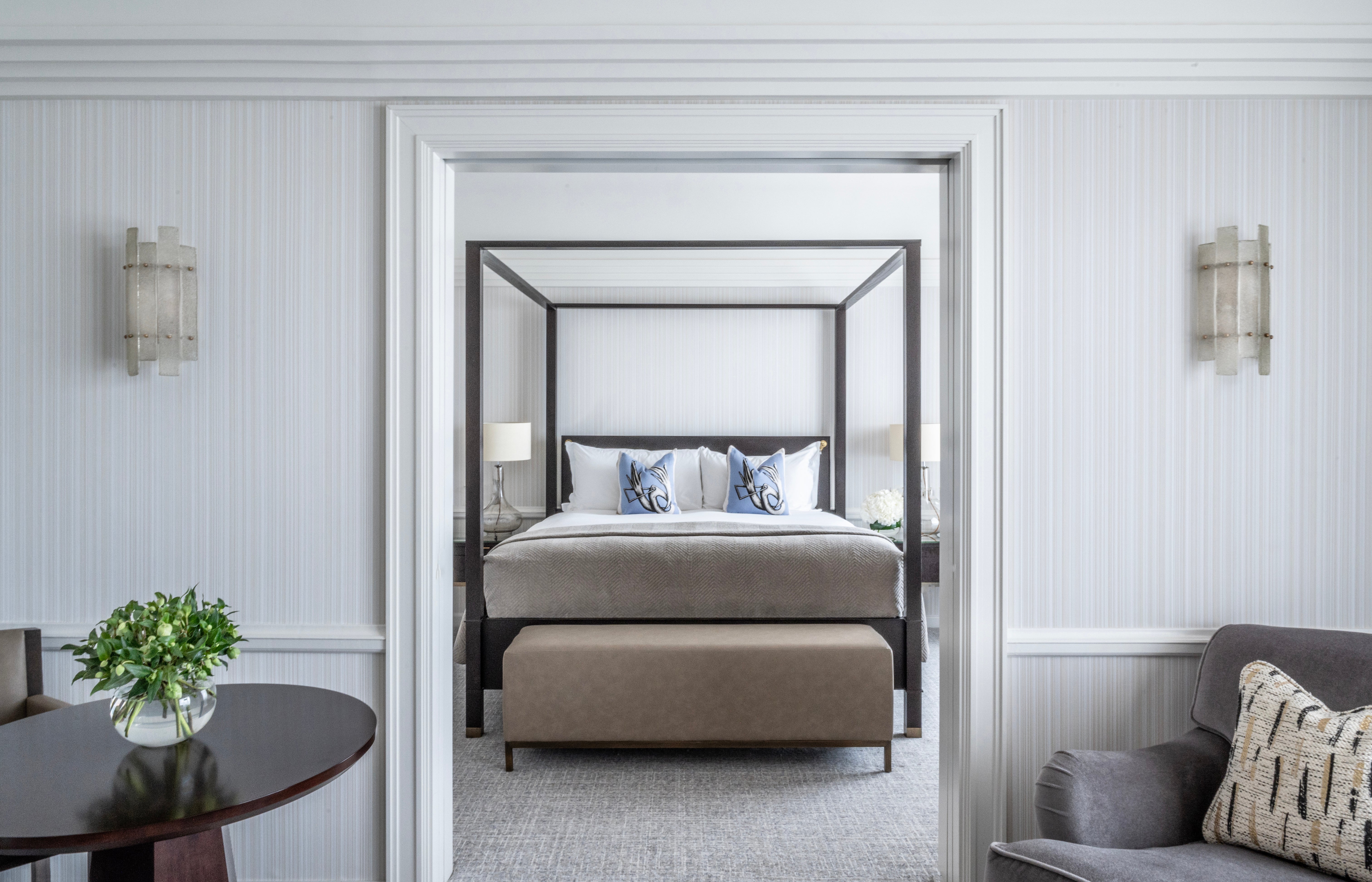 Sleek and sophisticated rooms can be found at The Westbury