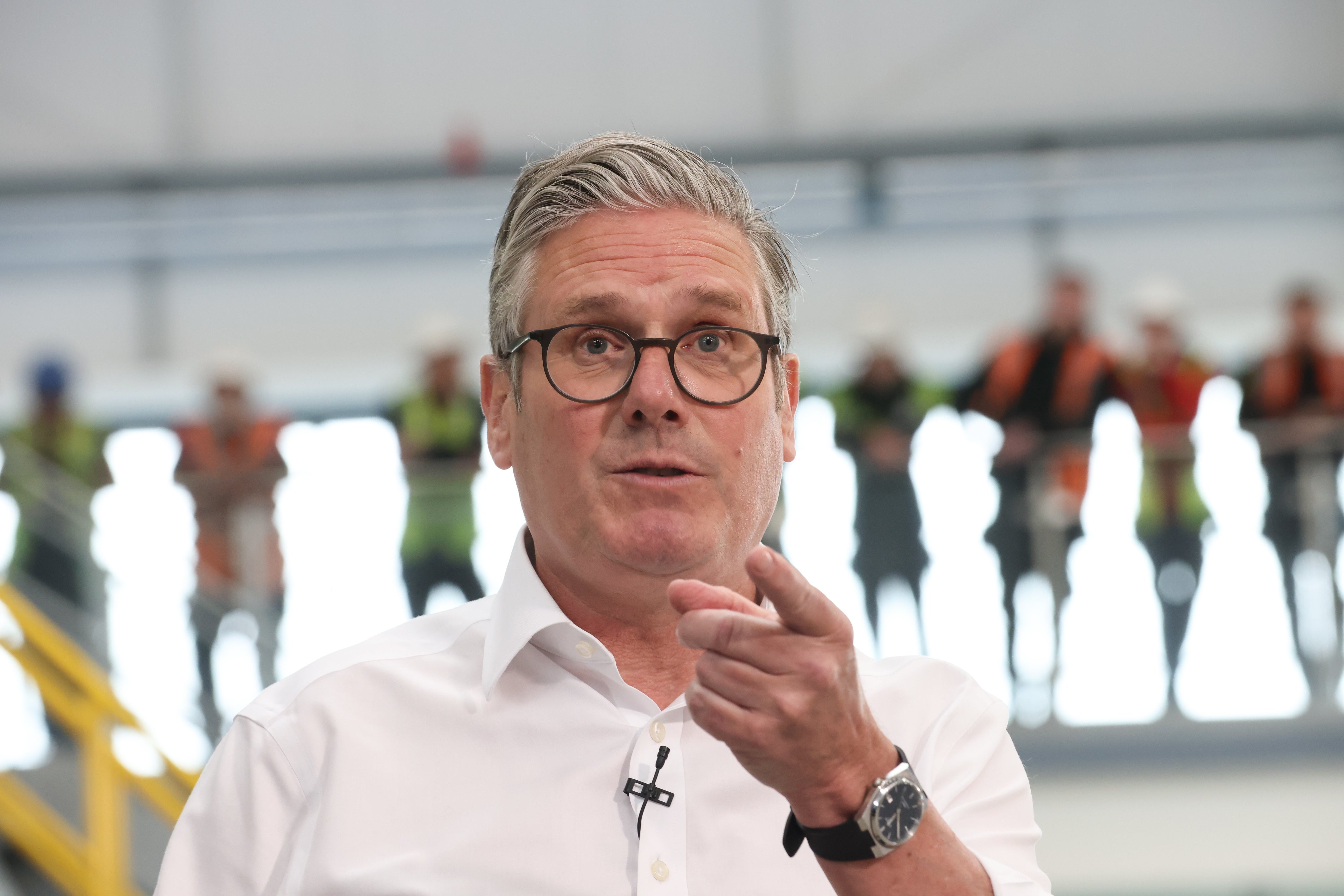 Keir Starmer has already vowed to increase defence spending to 2.5 per cent of GDP