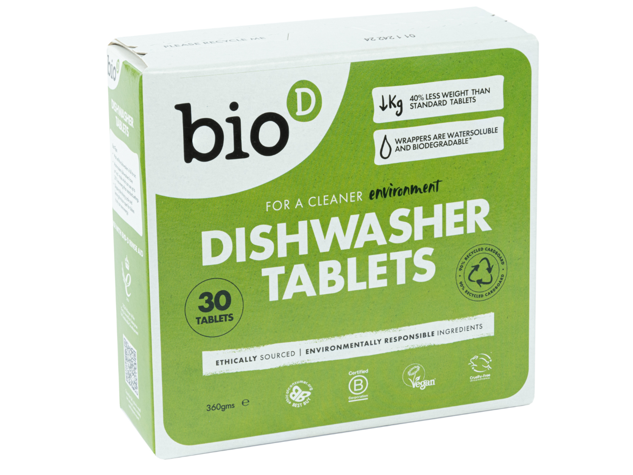Bio-D dishwasher tablets