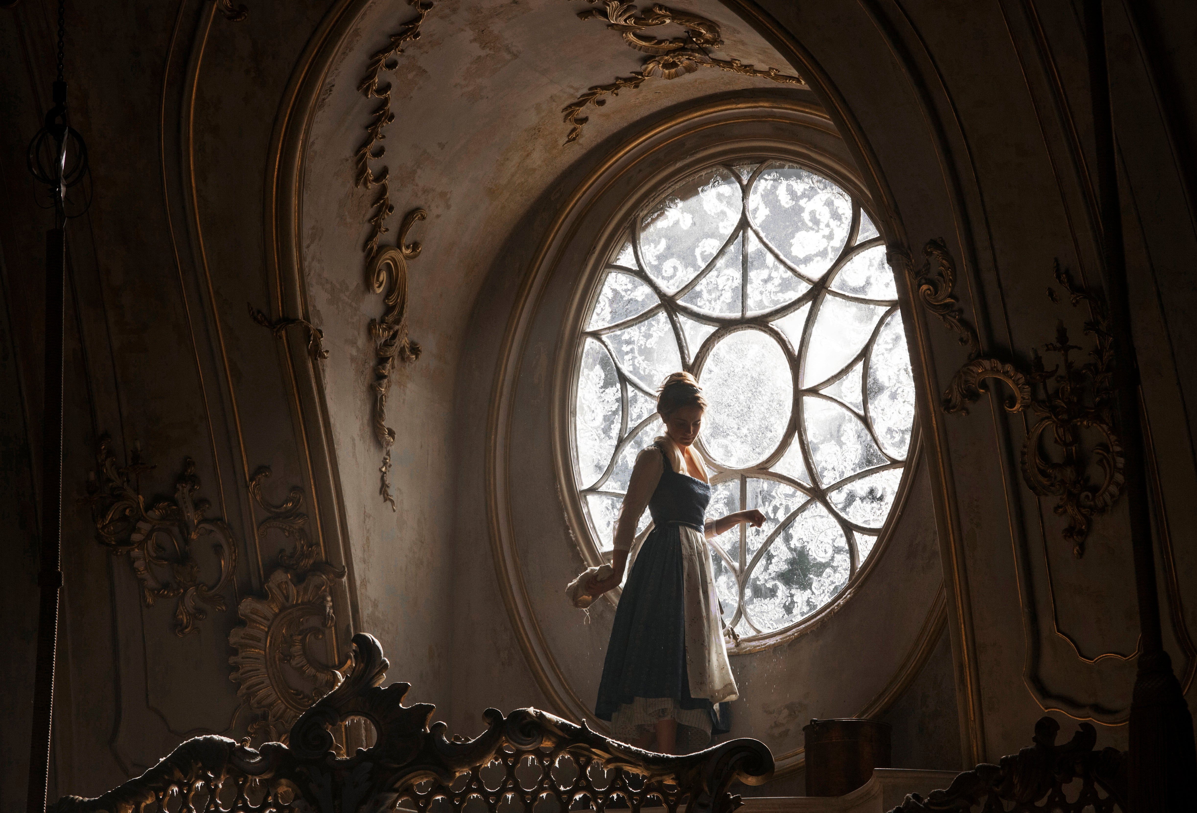Live-action magic: Emma Watson stars as Belle in the 2017 film adaptation of ‘Beauty and the Beast’