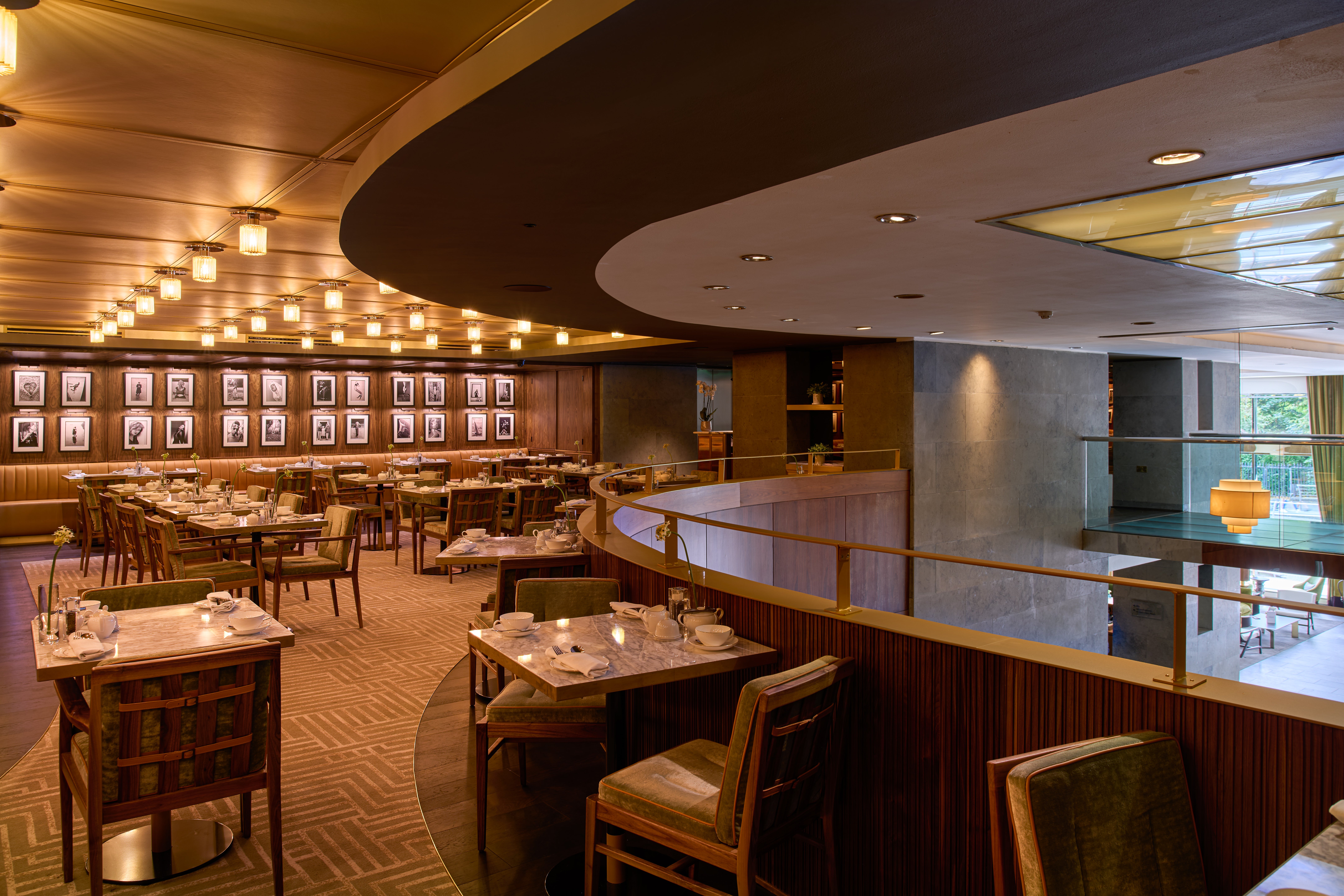 The Fitzwilliam Hotel has a sultry feel with dark wood furnishings and mood lighting