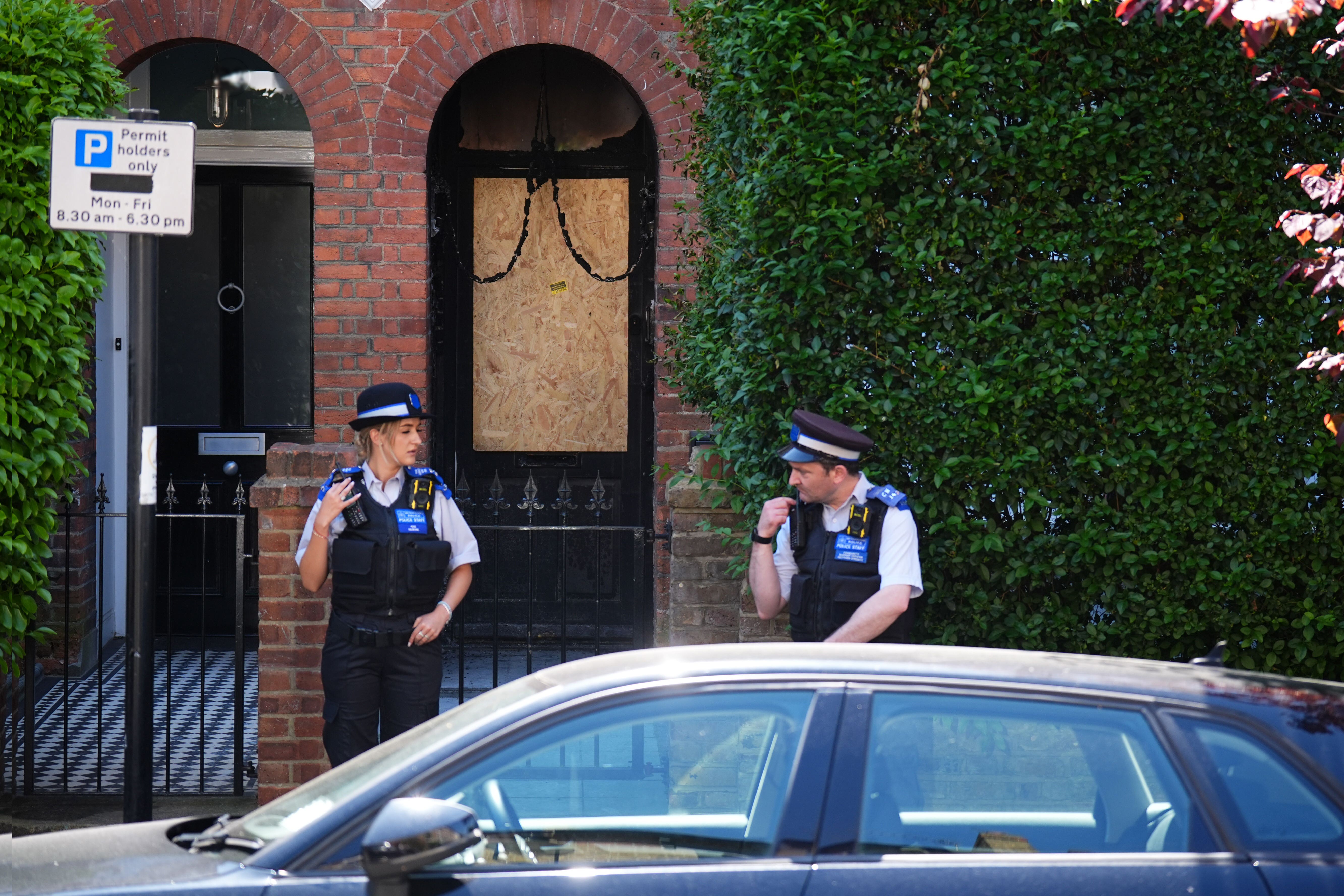 Police are investigating fires at two properties and a car linked to Sir Keir Starmer. (James Manning/PA)