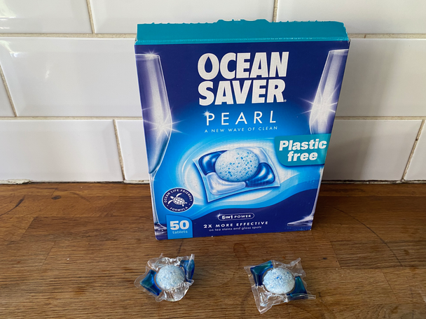 Ocean Saver tablets give money towards marine conservation (Zoe Griffin/The Independent)