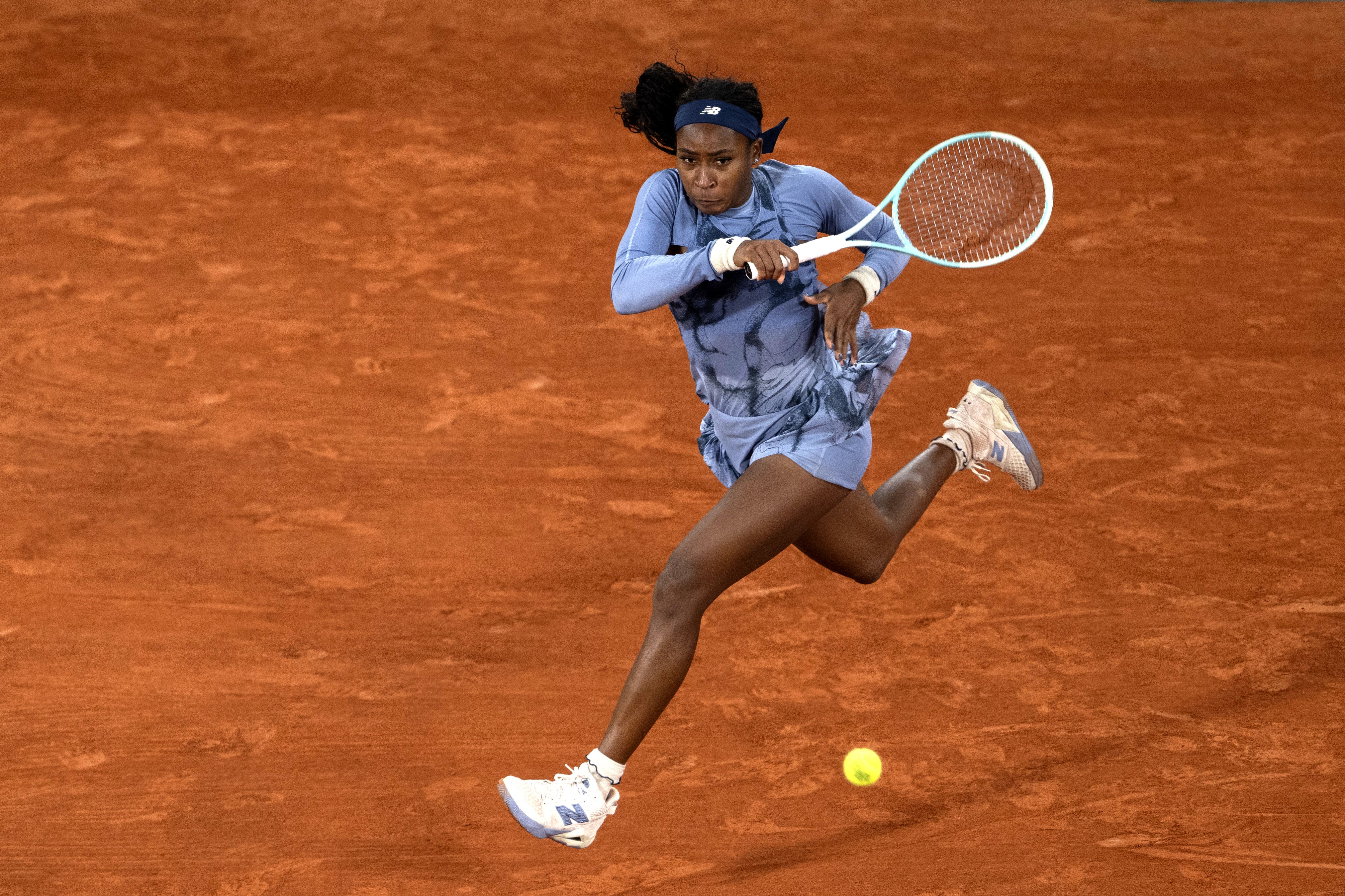 Coco Gauff is through to the semi-finals (Jon Buckle/PA)