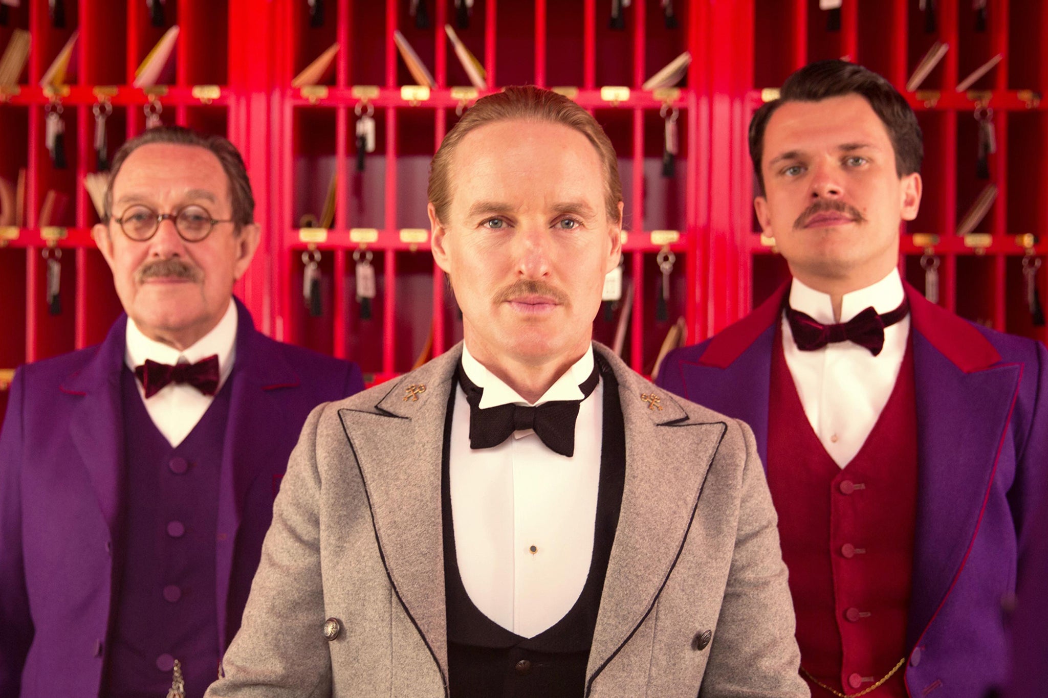 Wilson in Wes Anderson 'Grand Budapest Hotel'