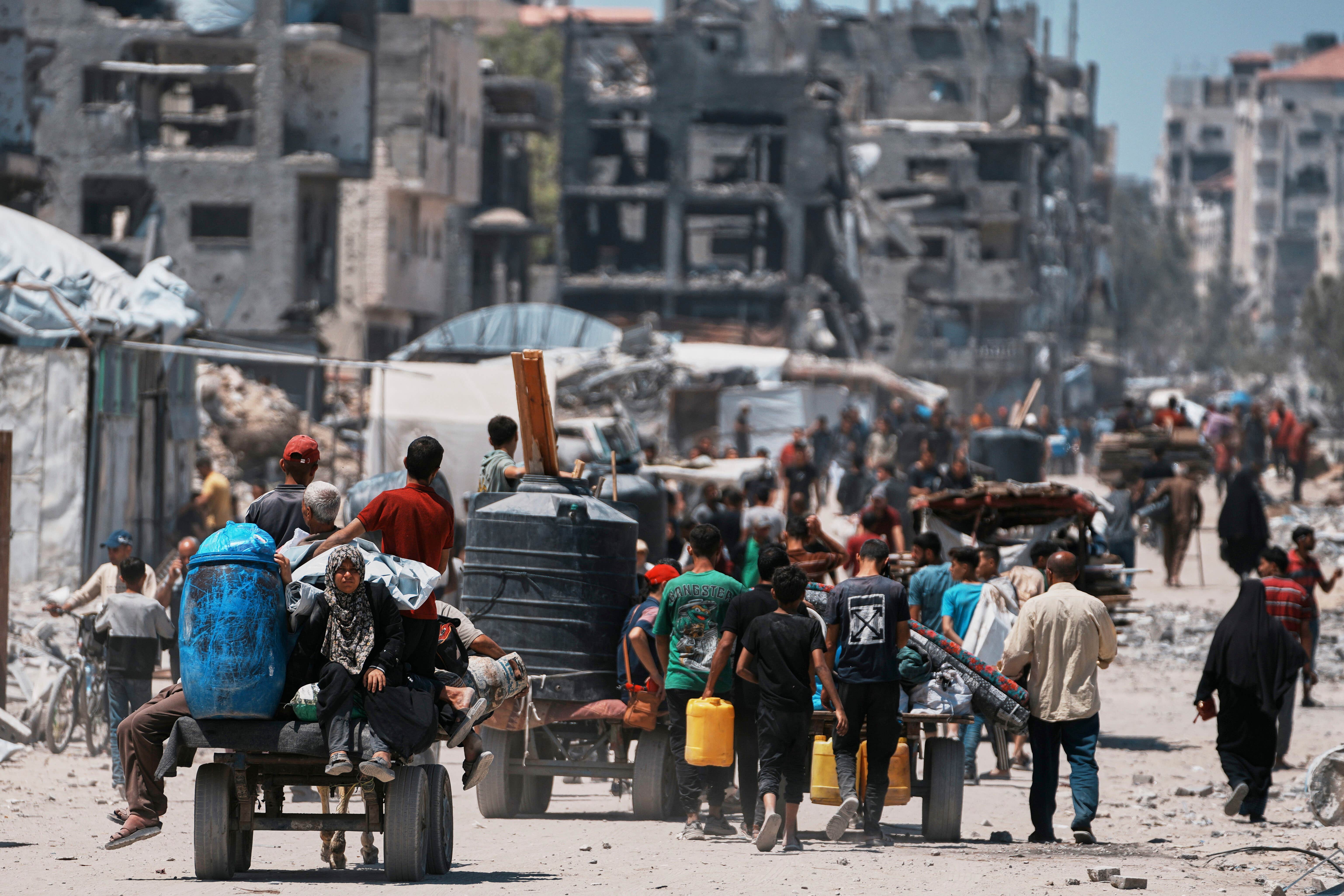 Palestinians face dire conditions in the Gaza Strip (AP)