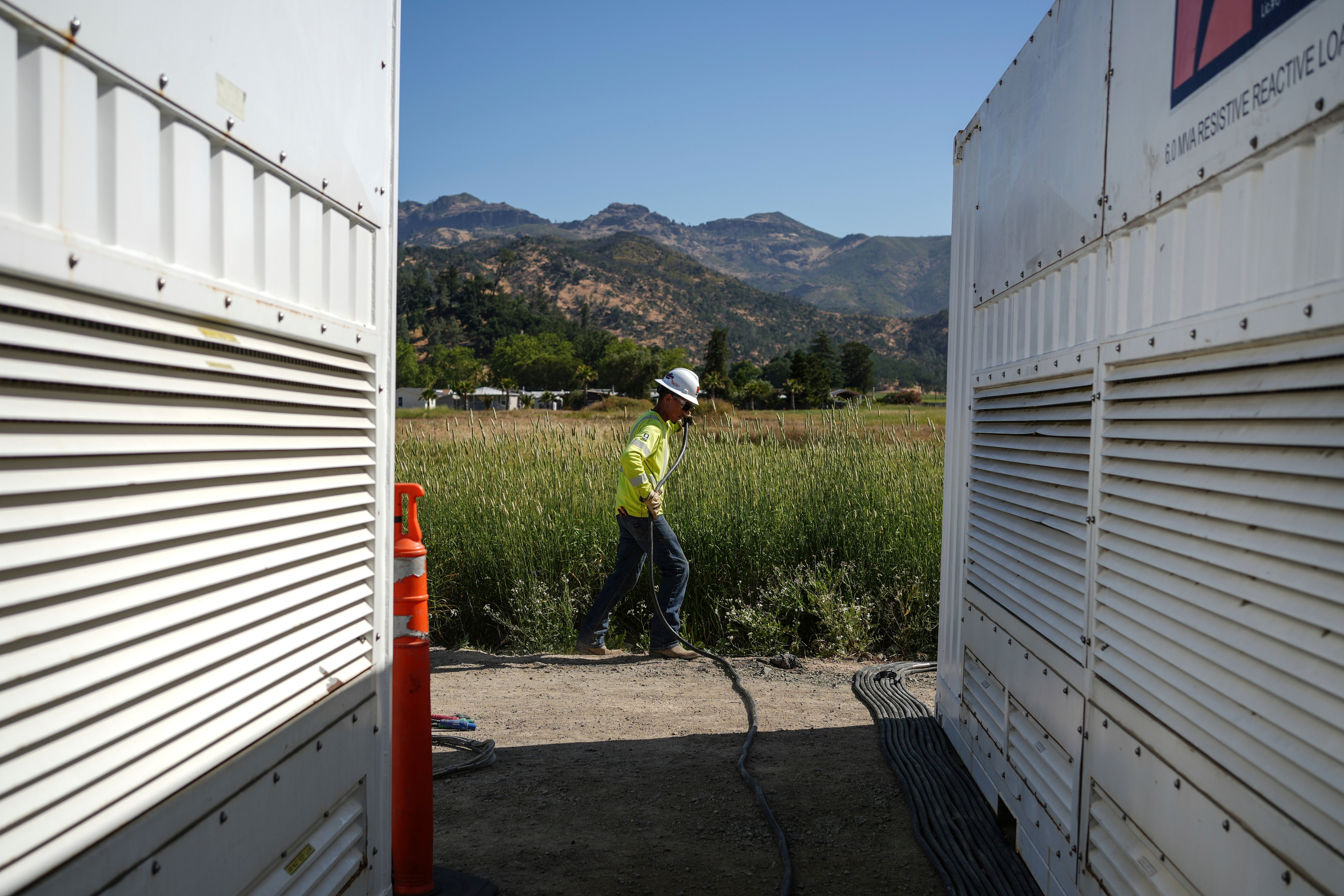 California Wildfires Clean Energy