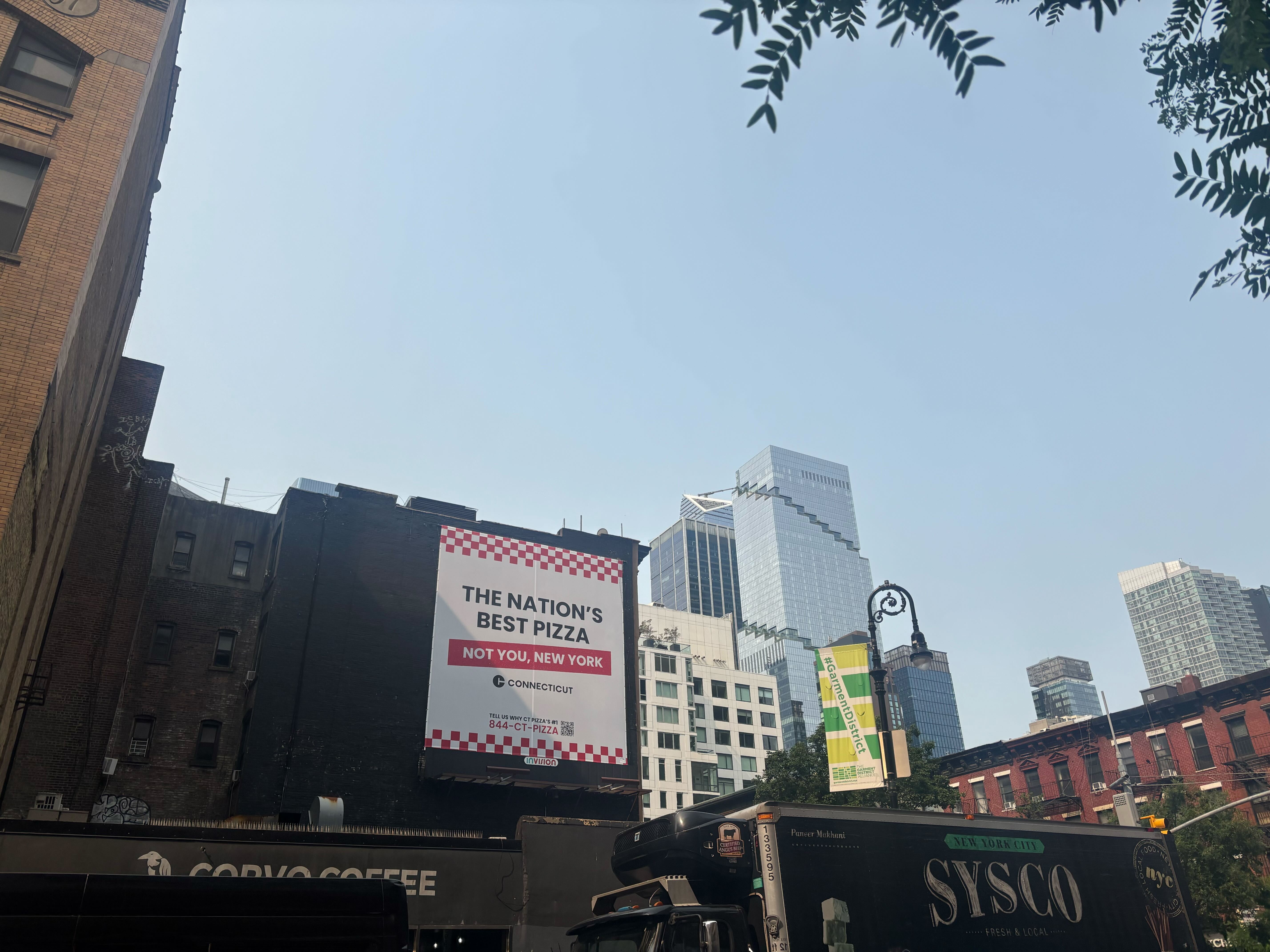 One of the billboards in question