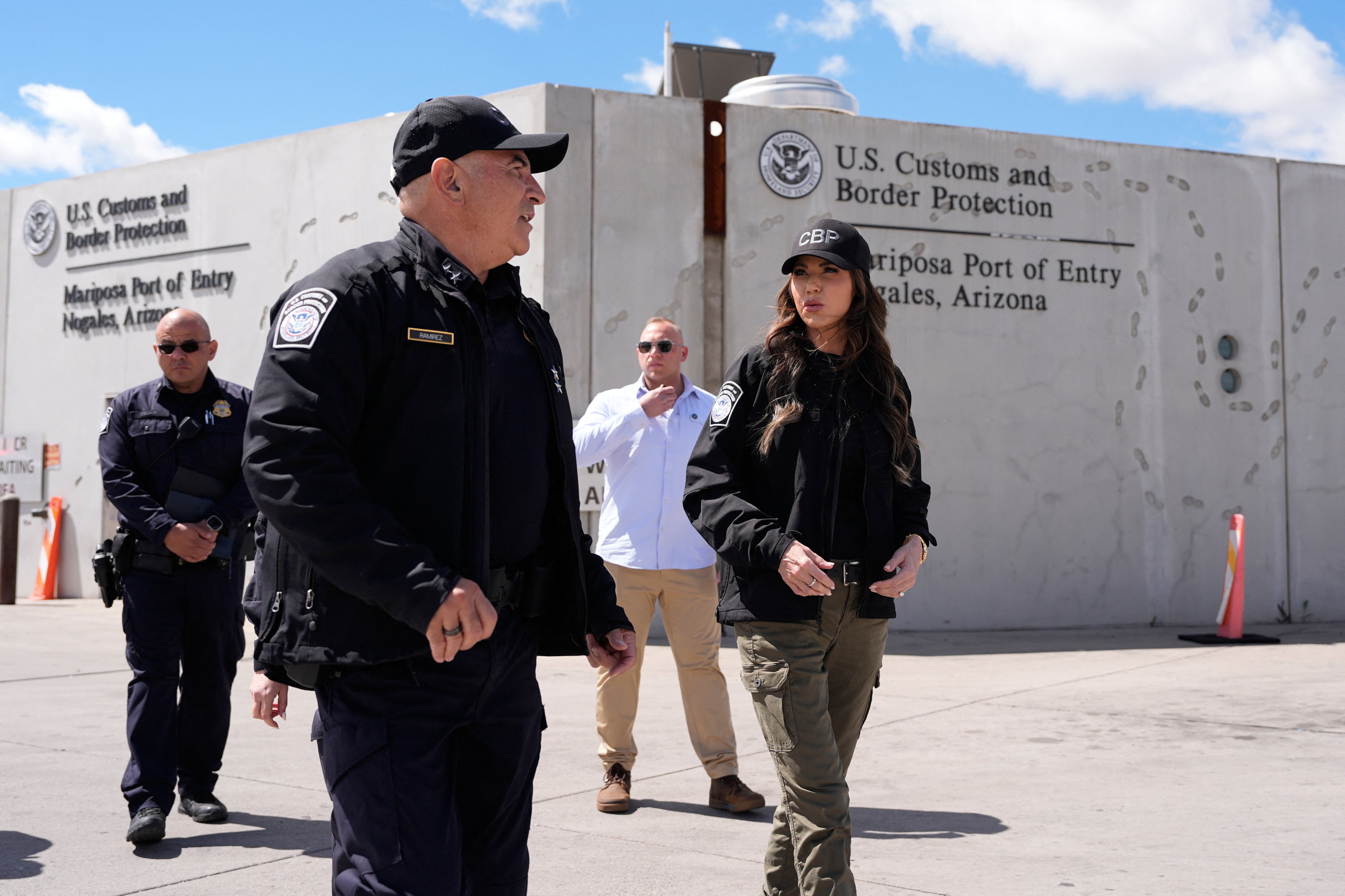 ‘Operation at Large’ calls for 3,000 ICE agents, 2,000 Justice Department employees, including from the FBI and the Drug Enforcement Agency, 500 Customs and Border Protection staff, and 250 from the IRS, according to a report. It follows a ‘tense’ meeting with ICE officials and Homeland Security Secretary Kristi Noem and White House deputy chief of staff Stephen Miller.