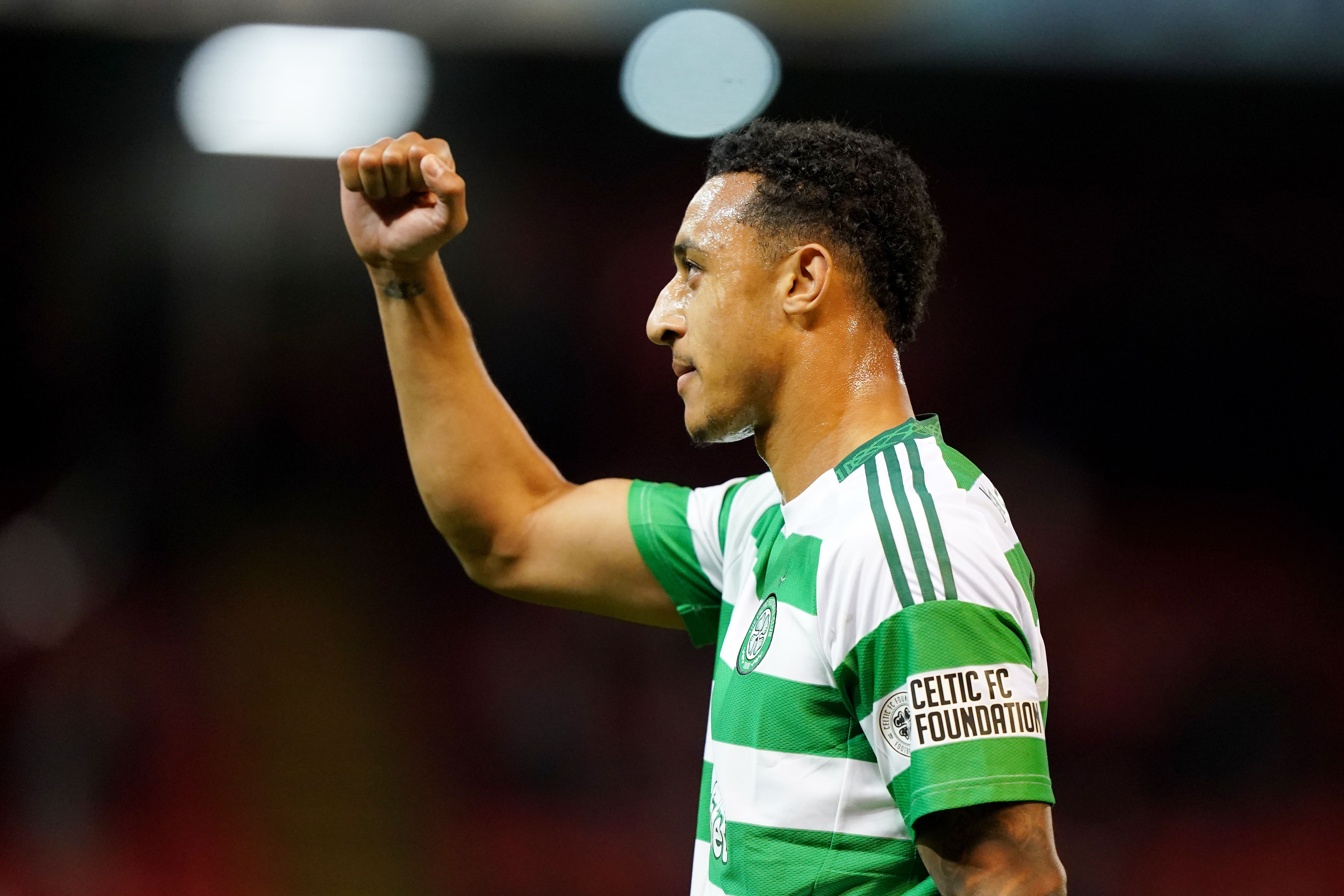 Republic of Ireland striker Adam Idah is confident he can cope with the pressure of life at Celtic (Andrew Milligan/PA)
