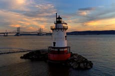 Historic New York lighthouse was vandalized and set on fire