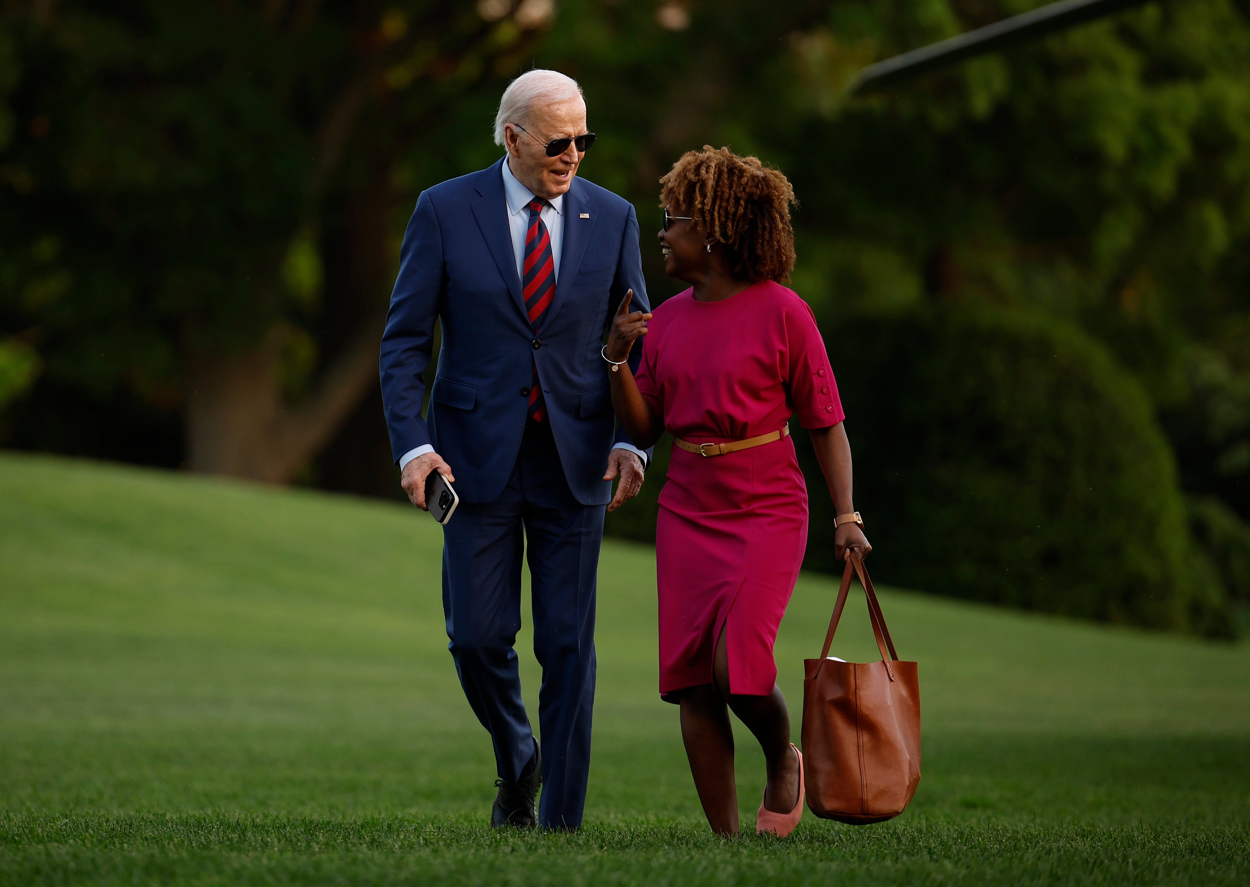 White House press secretary Karine Jean-Pierre announced she is becoming an independent and plans a tell-all book about her time in the Biden White House