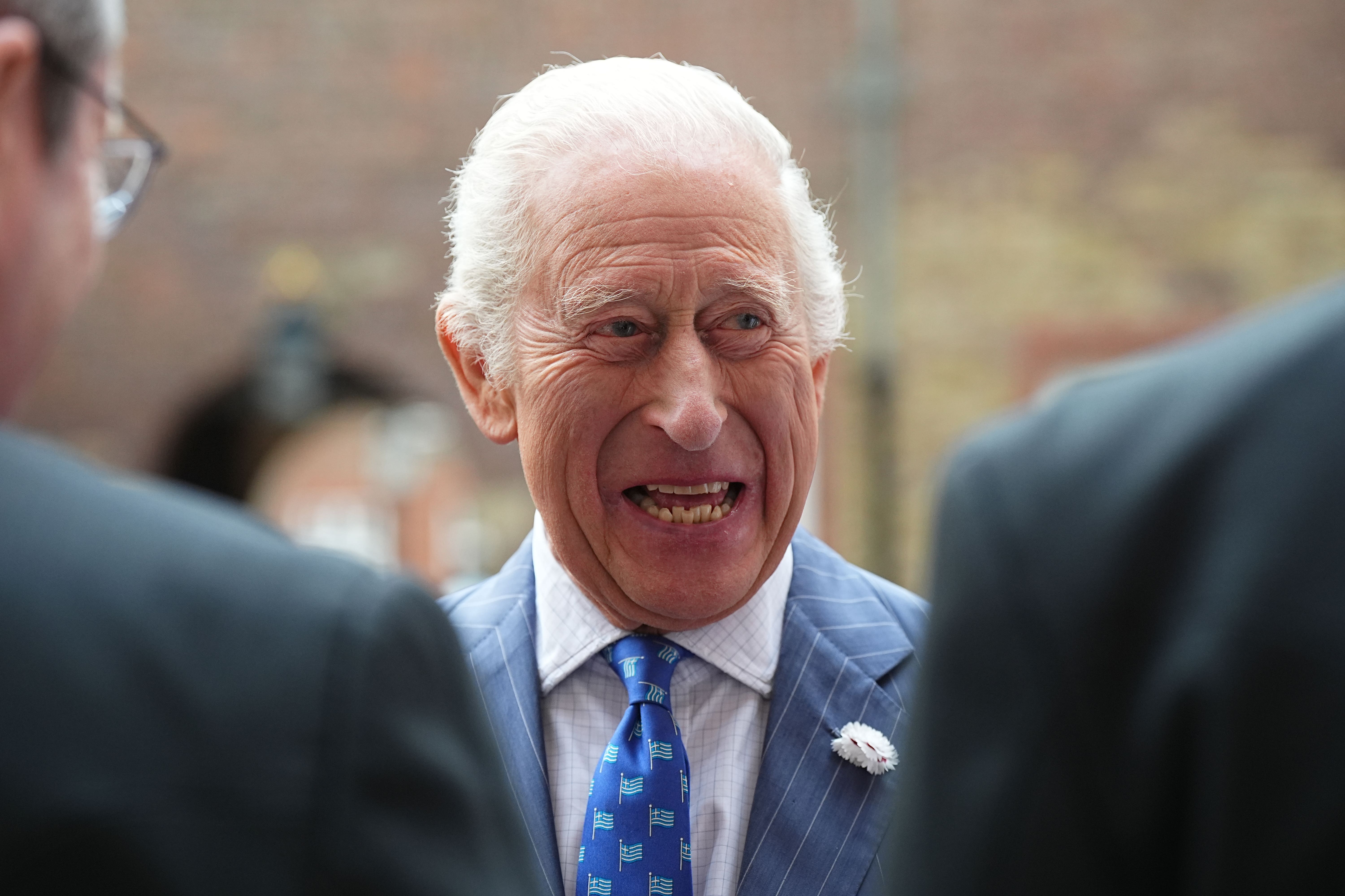 Charles attends a service celebrating 400 years of The Queen’s Chapel (Aaron Chown/PA)