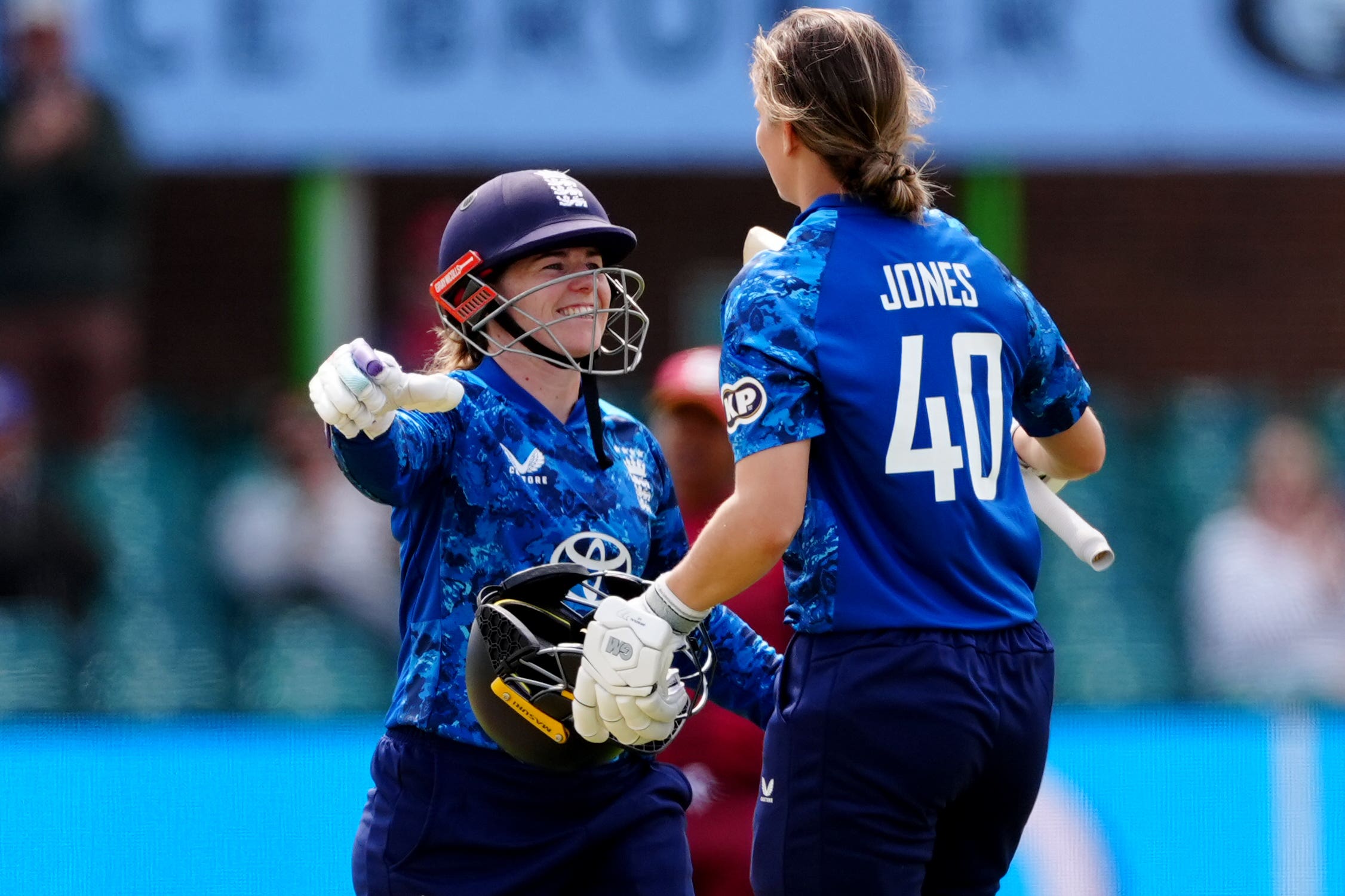 Tammy Beaumont and Amy Jones both hit back-to-back centuries (Mike Egerton/PA)