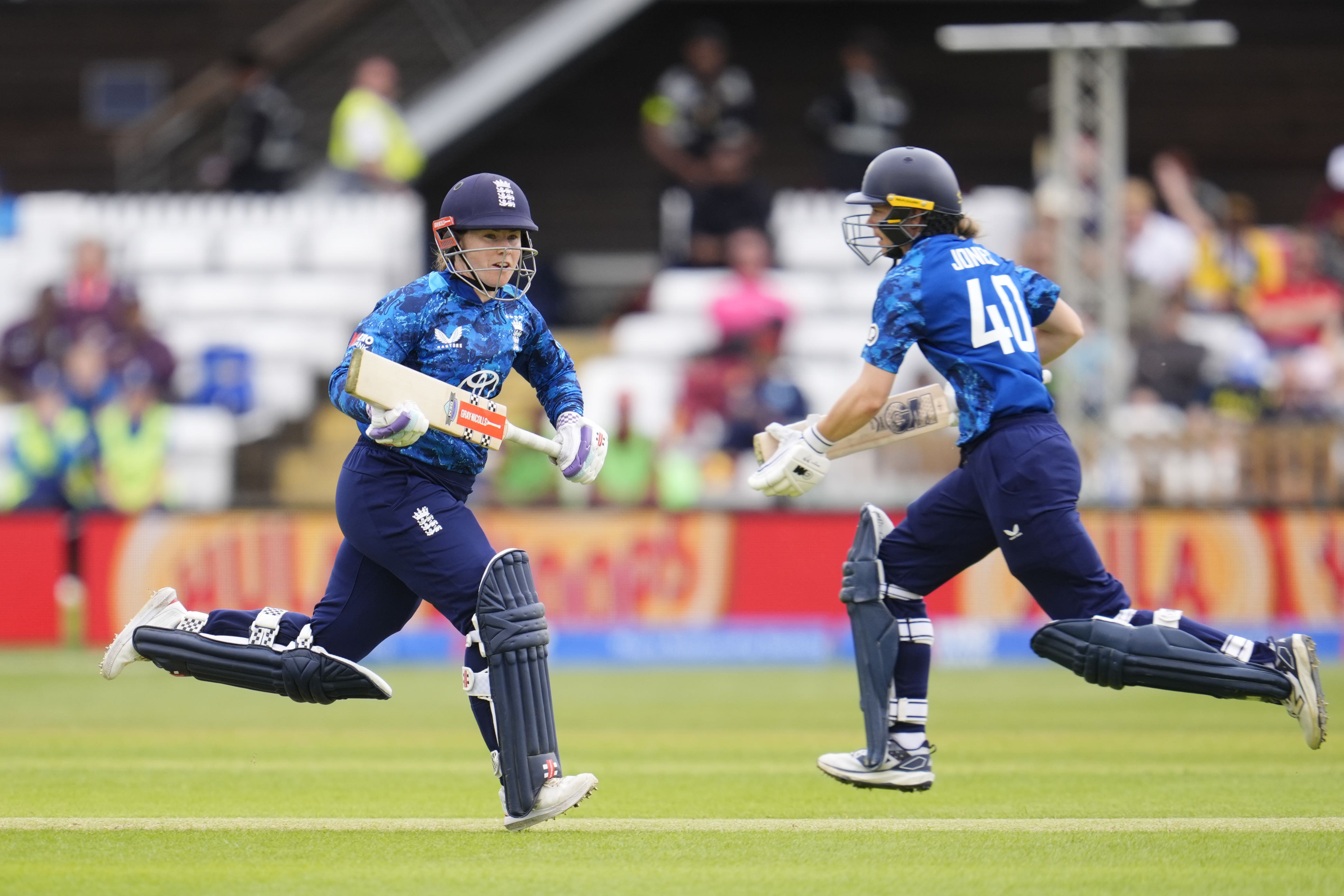 Tammy Beaumont was full of praise for partner Amy Jones (Nick Potts/PA)