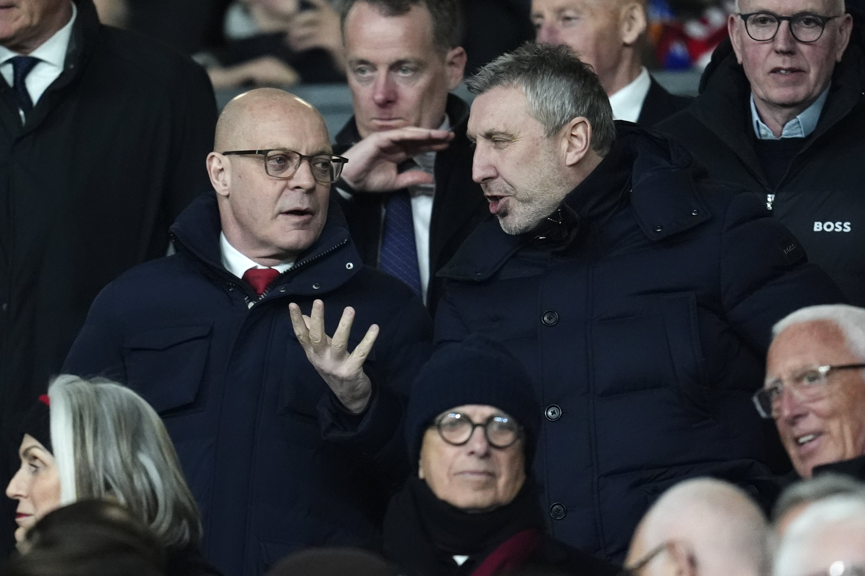 Sir Dave Brailsford, left, will now focus on his role as Ineos’ director of sport