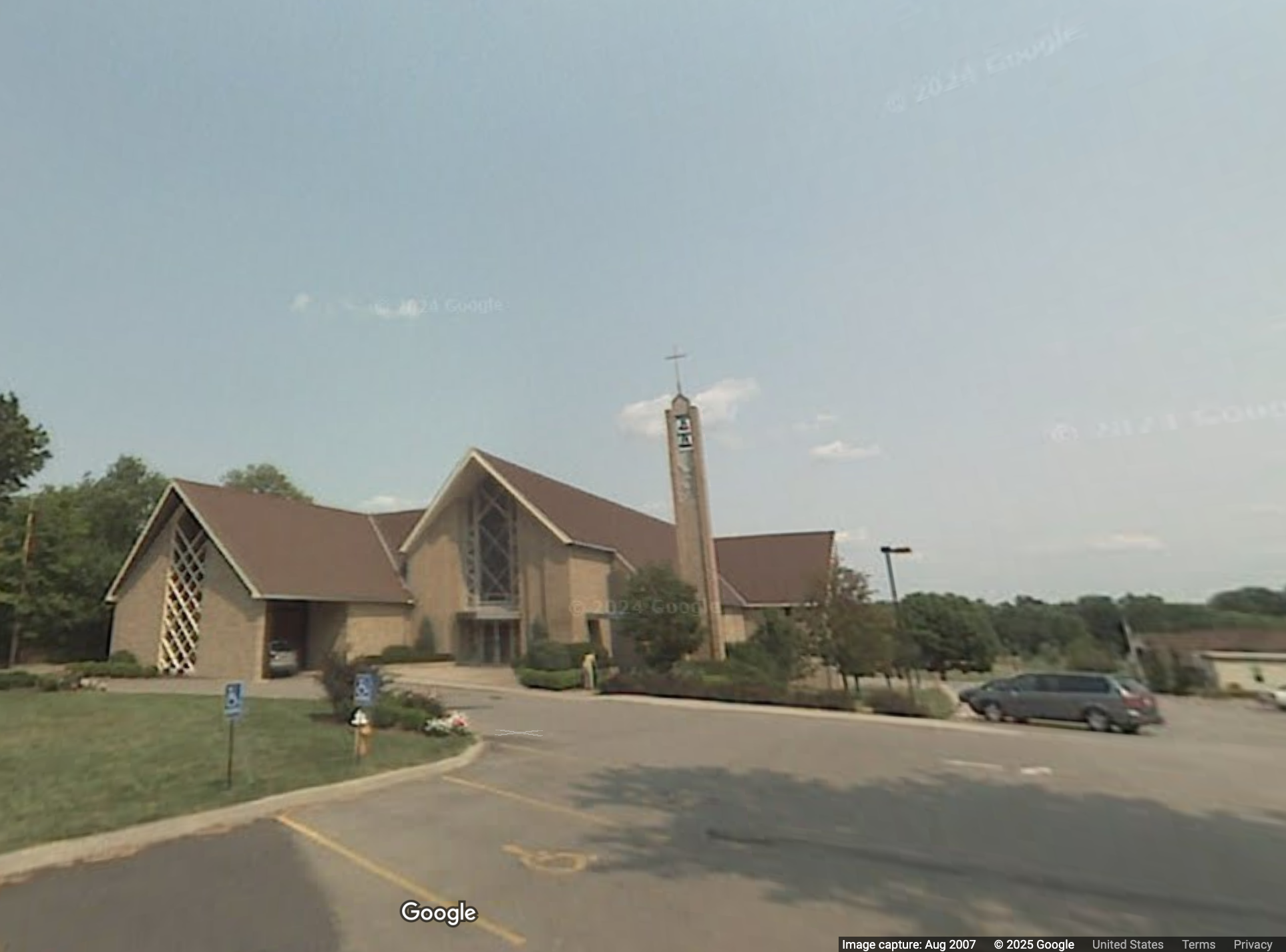 Our Lady of the Visitation church in Green Township, Ohio