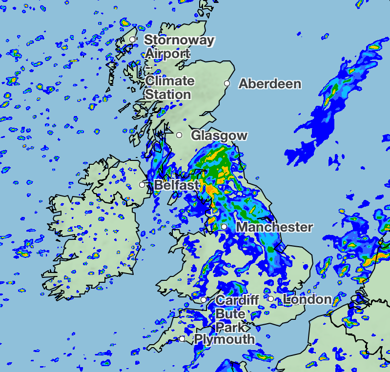Thursday will see heavy rain as more drizzle can be expected throughout the week