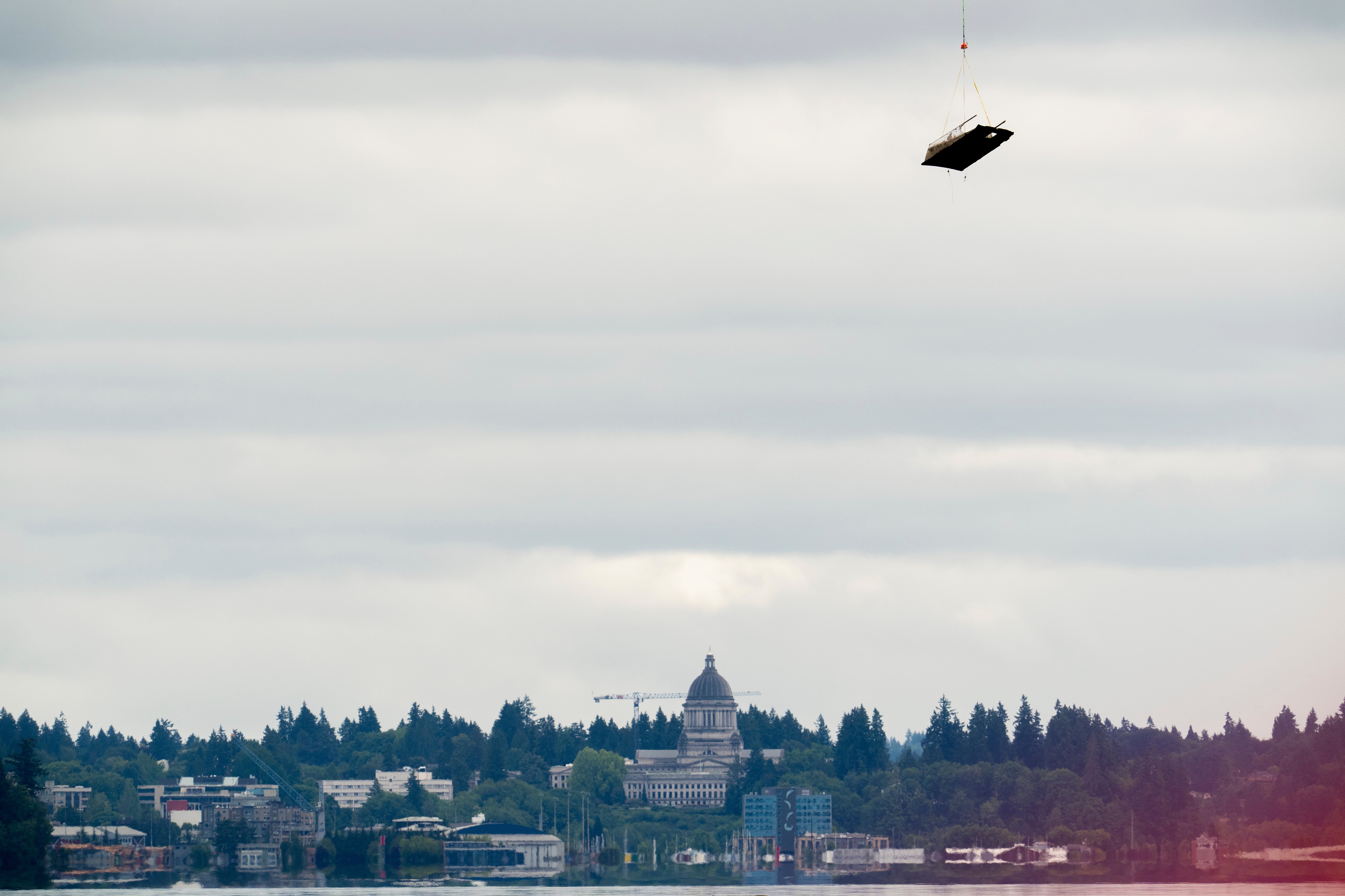 Abandoned Boats Airlifted