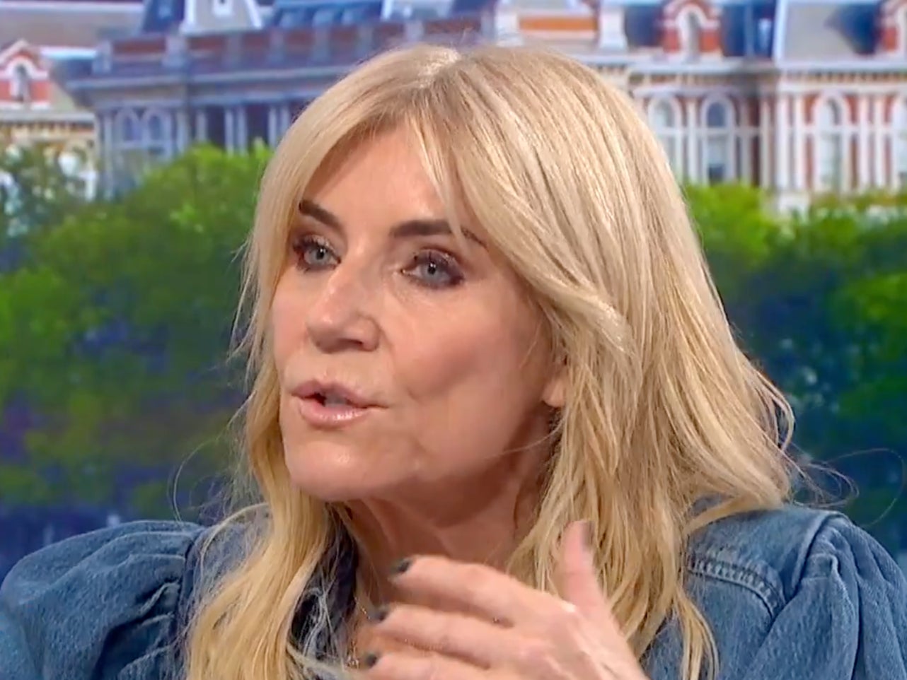 Michelle Collins on ‘Good Morning Britain’
