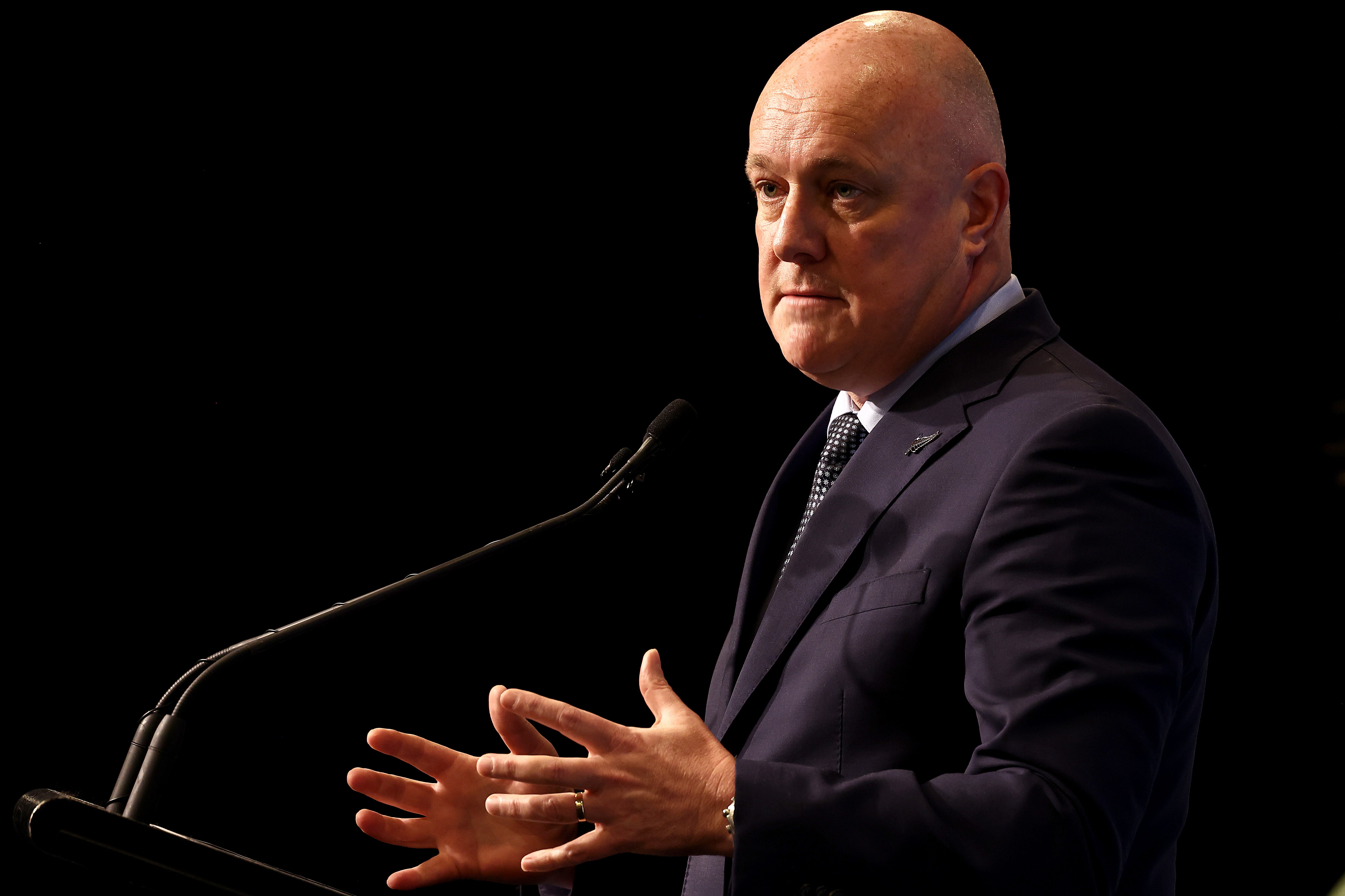 File. New Zealand prime minister Christopher Luxon's senior aide, Michael Forbes, has resigned after a damning report revealed he was recording sex workers without their consent. Luxon called the report shocking