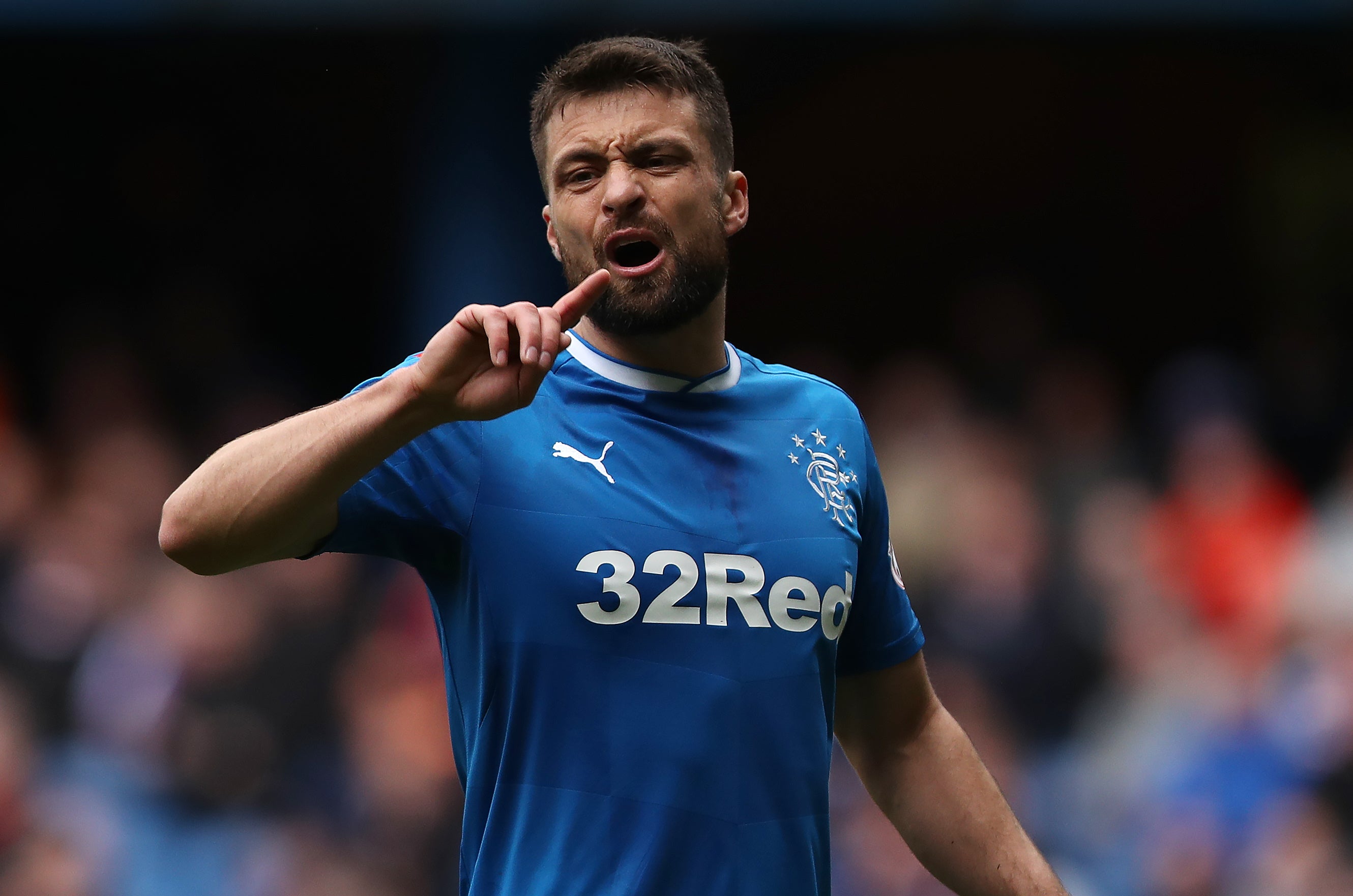 Russell Martin had a brief spell as a player with Rangers