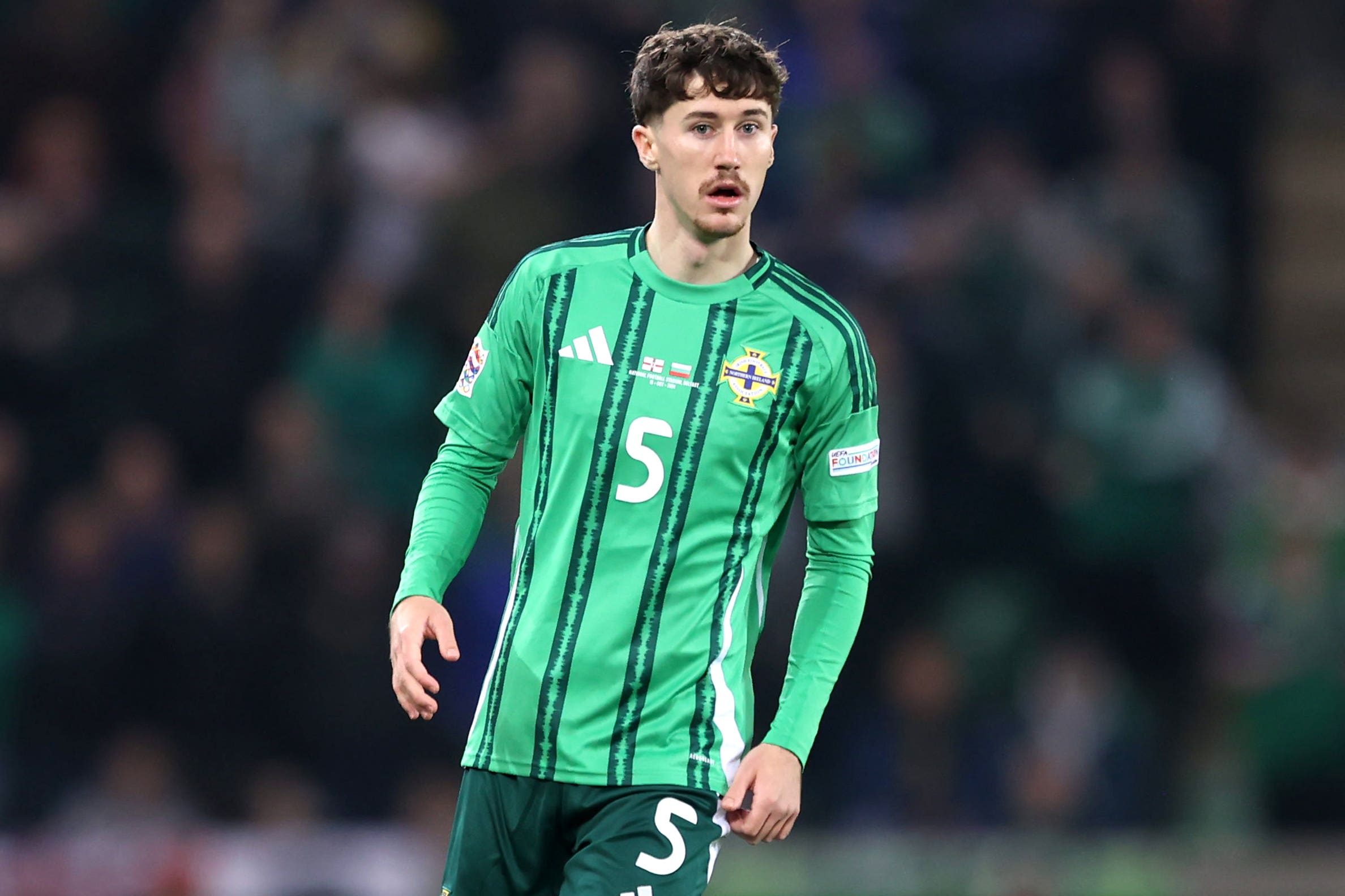 Trai Hume believes Northern Ireland’s young stars can set the standard for the squad (Liam McBurney/PA)