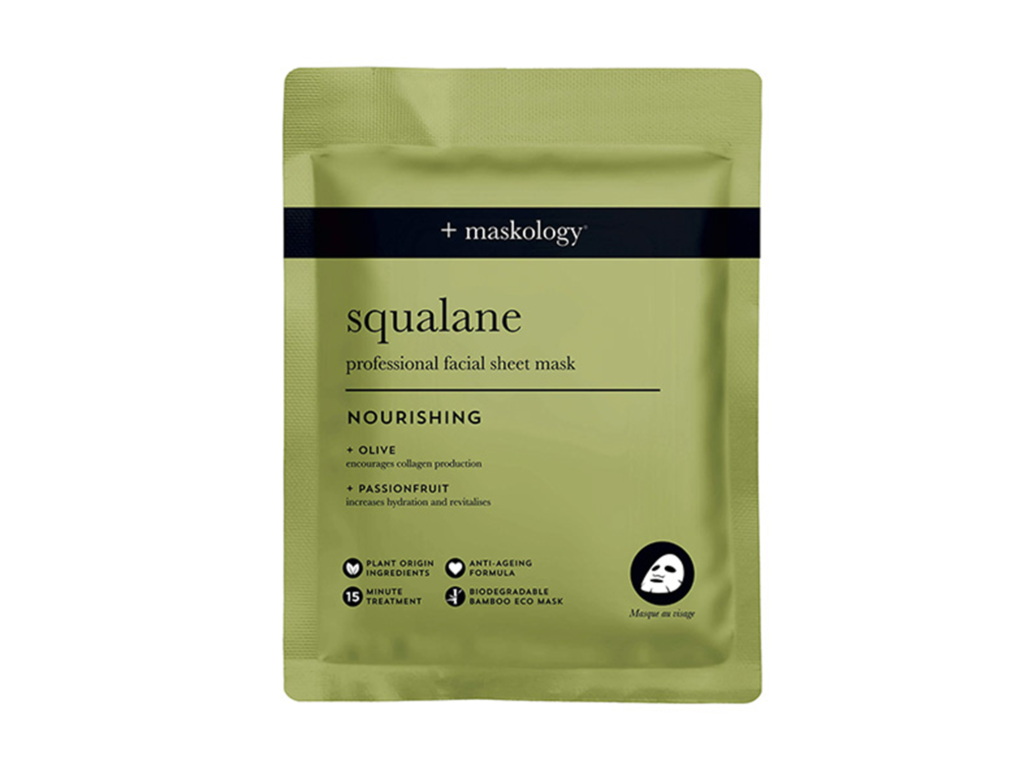 Best face mask IndyBest review Maskology squalane sheet mask