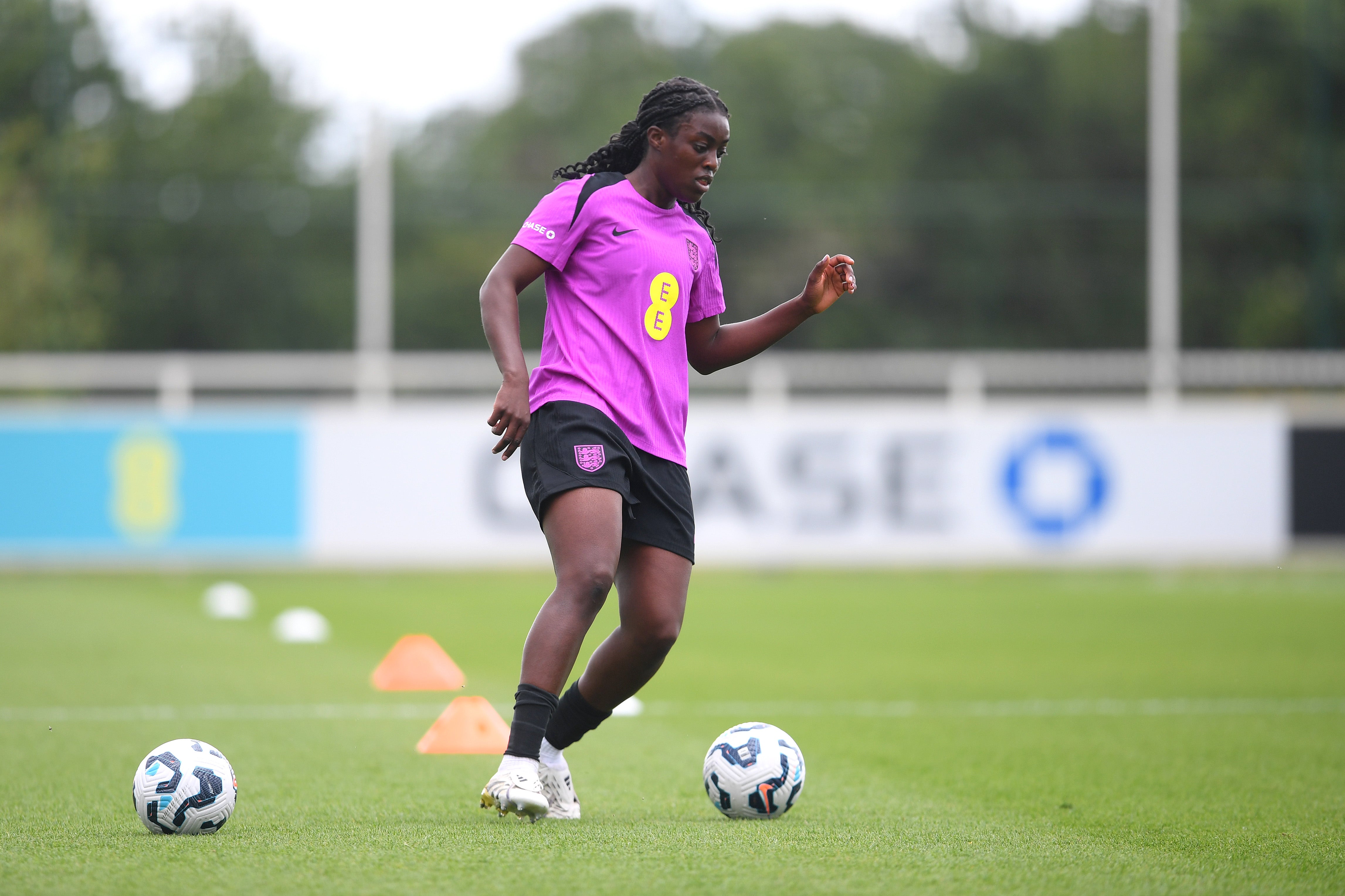 Teenager Michelle Agyemang is included in the 23-player party