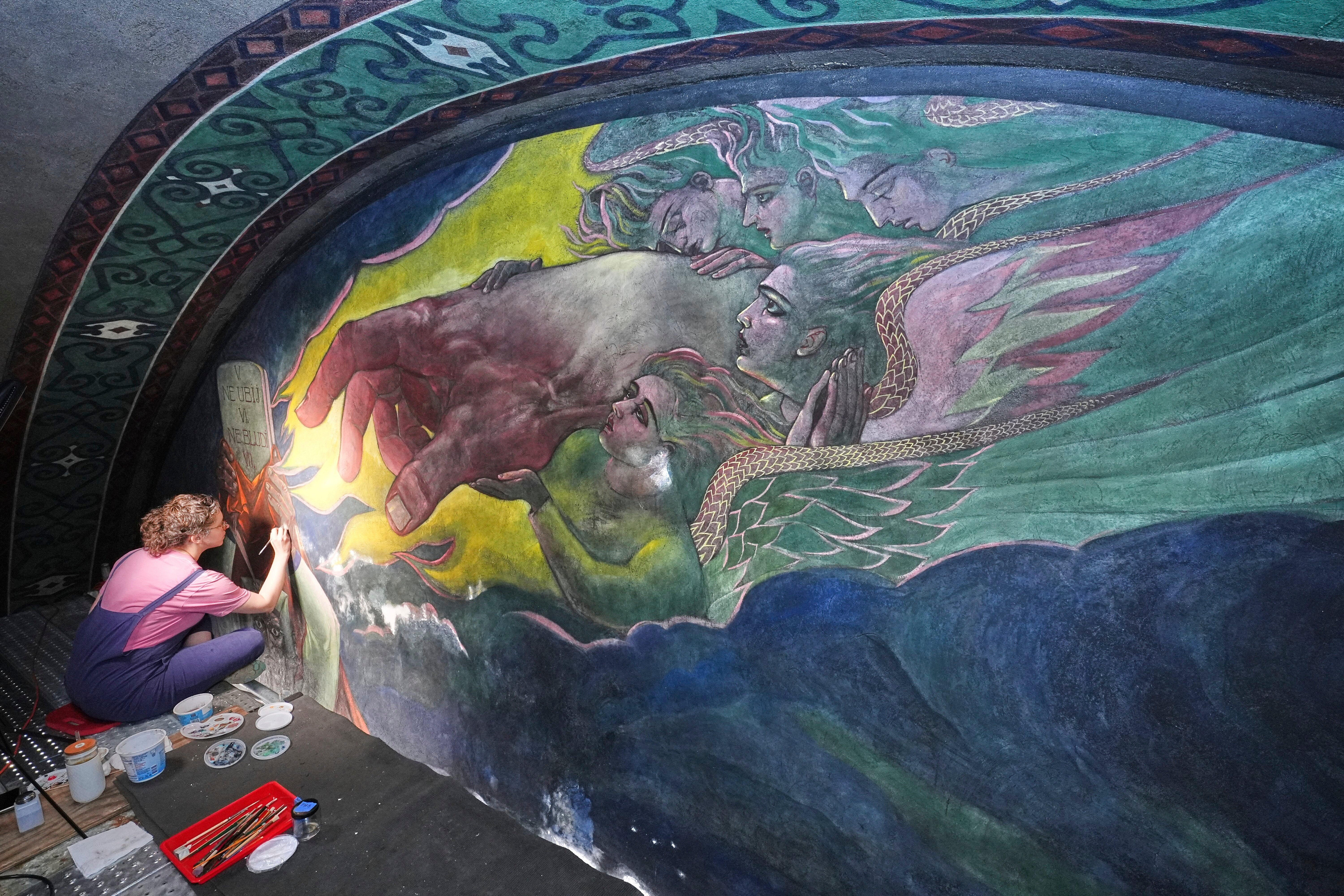 Famed Church Murals-Preservation-Photo Gallery