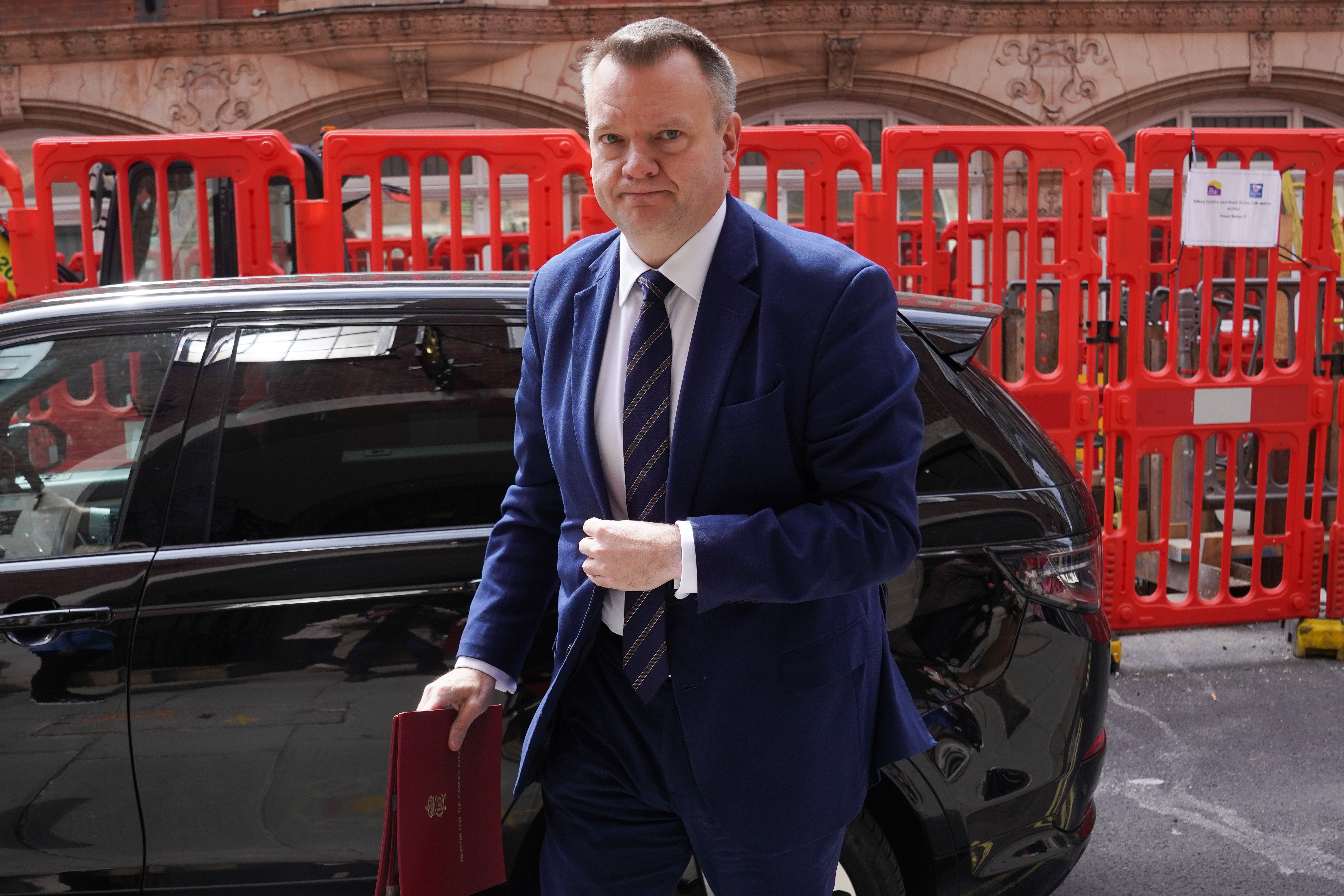 Cabinet Office minister Nick Thomas-Symonds (Lucy North/PA)