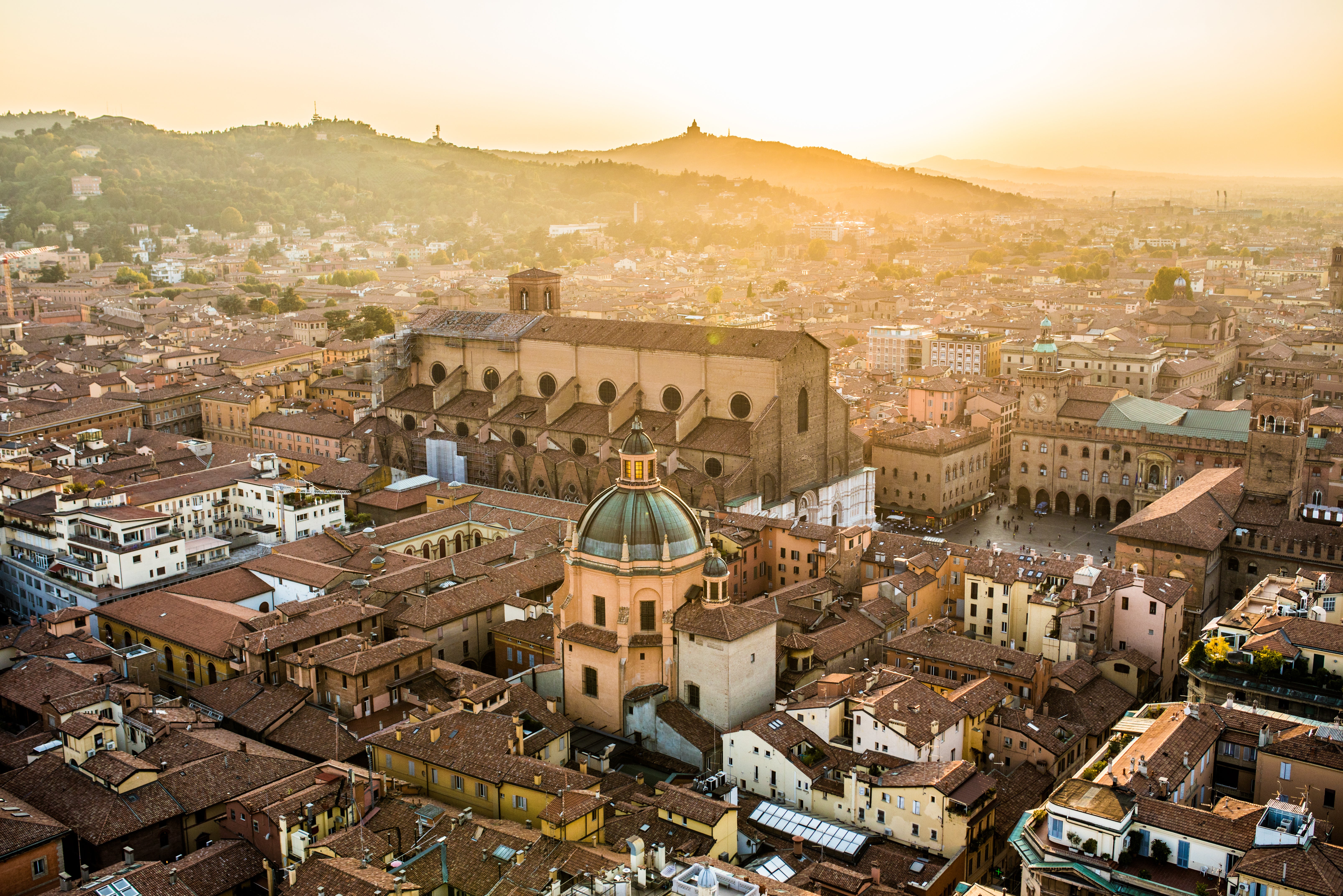 Bologna is the key rail hub for north central Italy