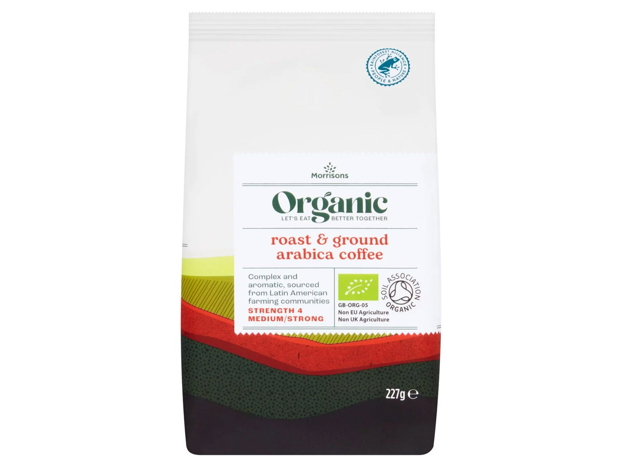 Morrisons Organic Ground Coffee