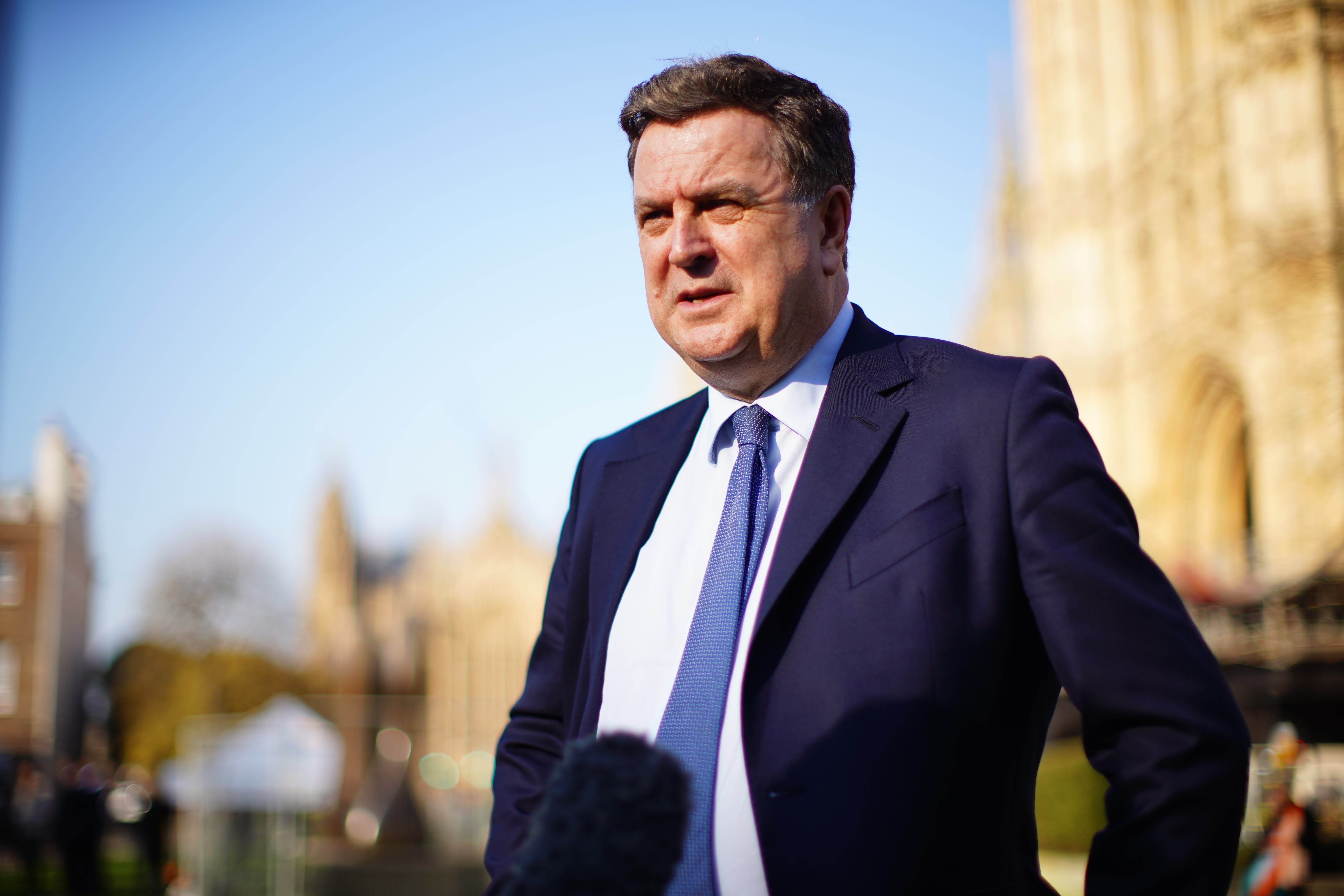 Sir Mel Stride sought to distance his party from Liz Truss’s mini-budget in a speech on Thursday. (James ManningPA)