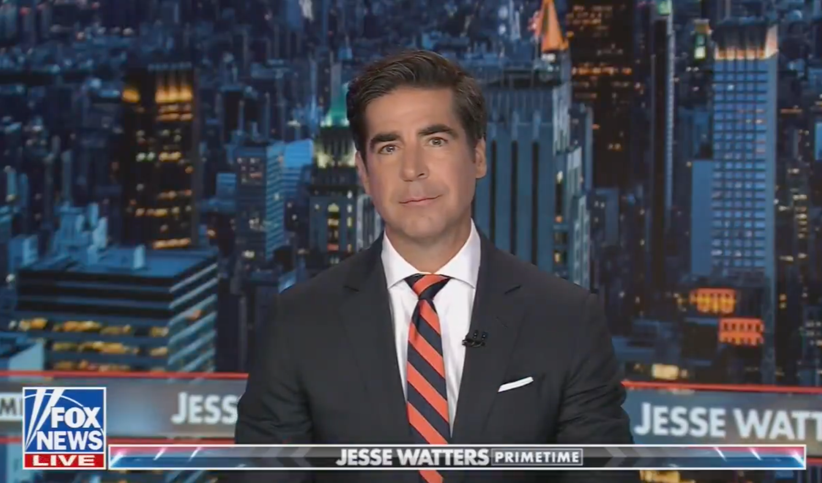 Jesse Watters hosting his Fox News show on Wednesday June 4 2025