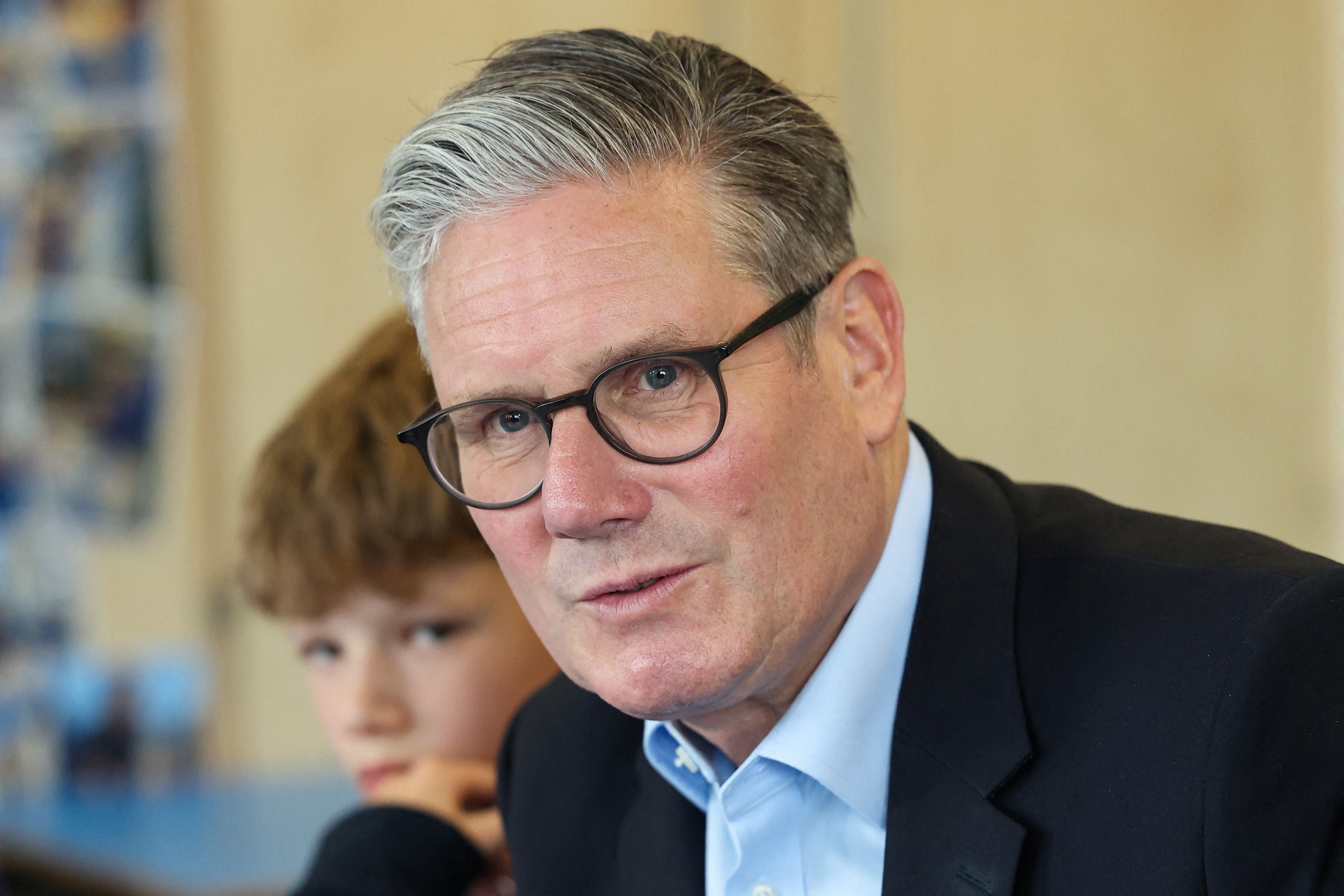 The Prime Minister called for the restoration of a ceasefire between Israel and Hamas (Isabel Infantes/PA)