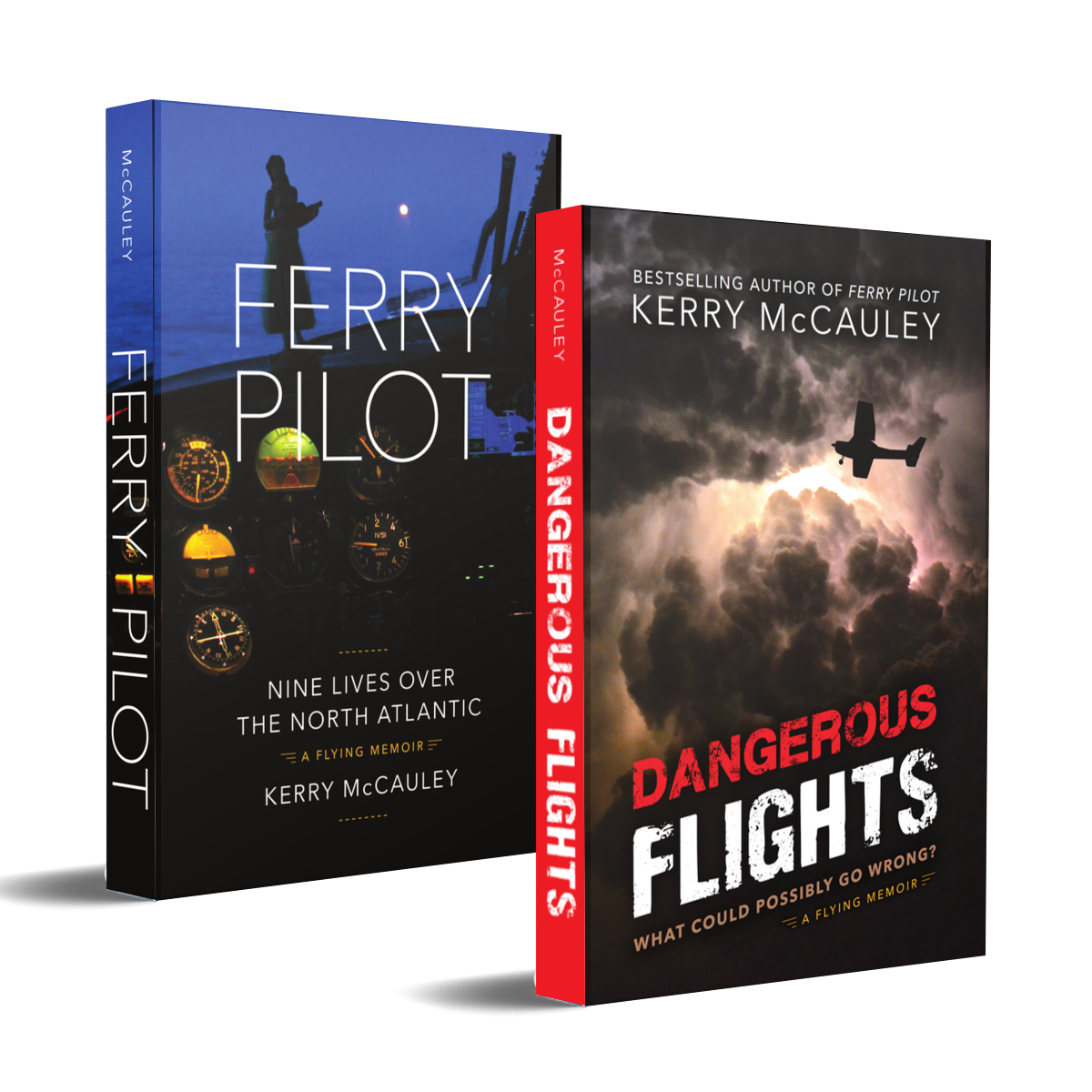 Kerry has documented his ferry pilot daredevilry in two books