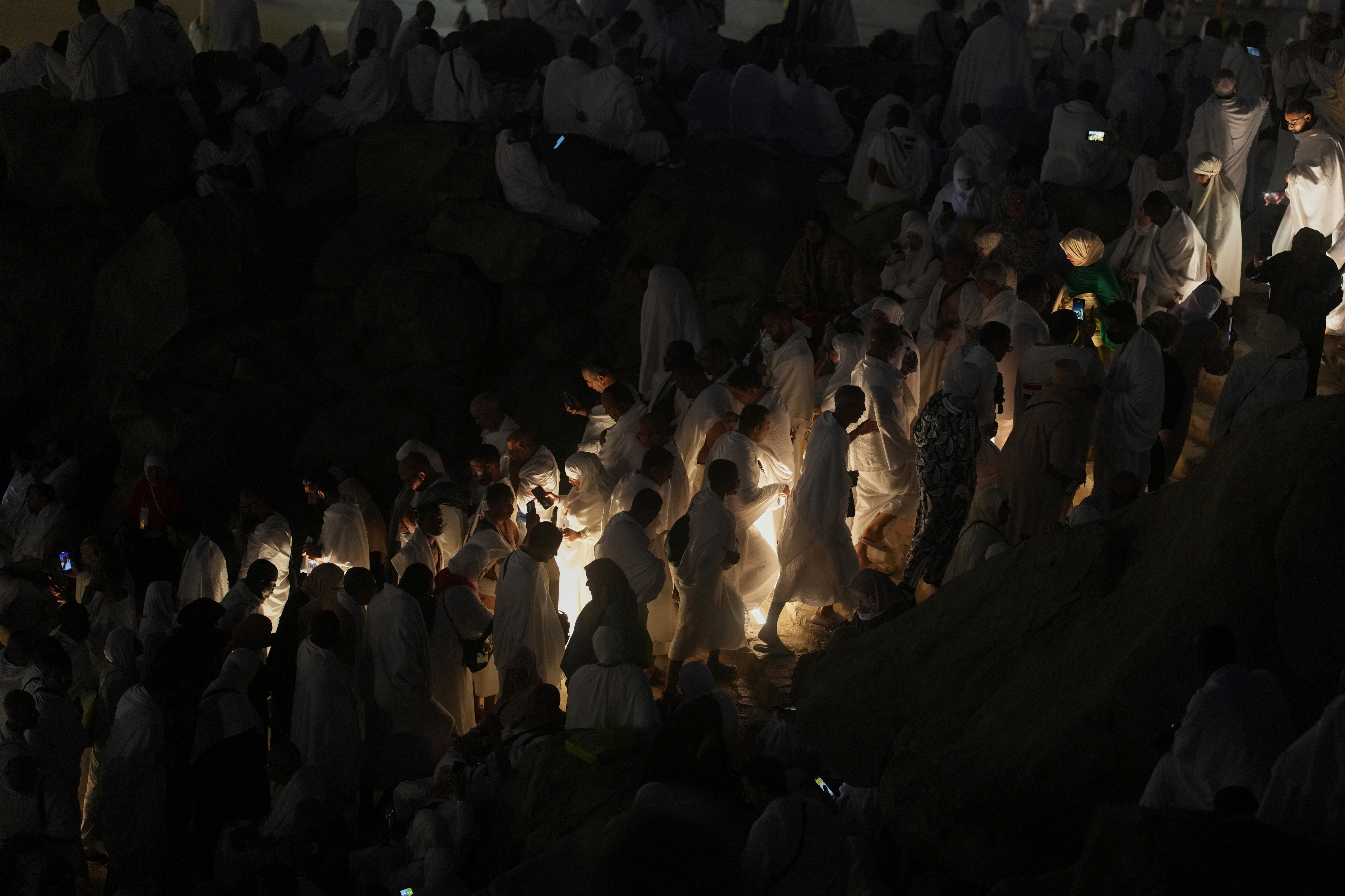 APTOPIX Saudi Arabia Hajj