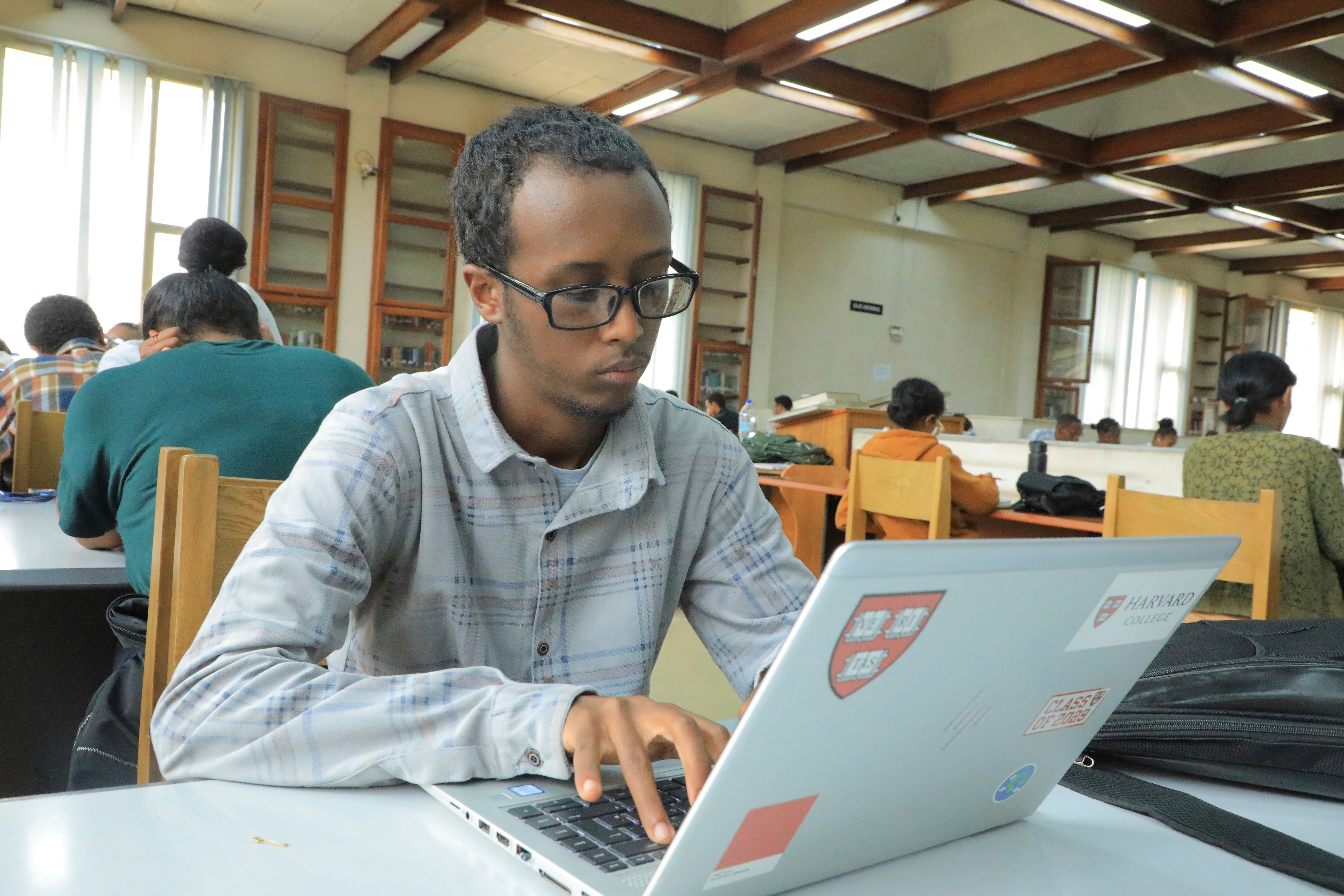 Ethiopia Harvard Student