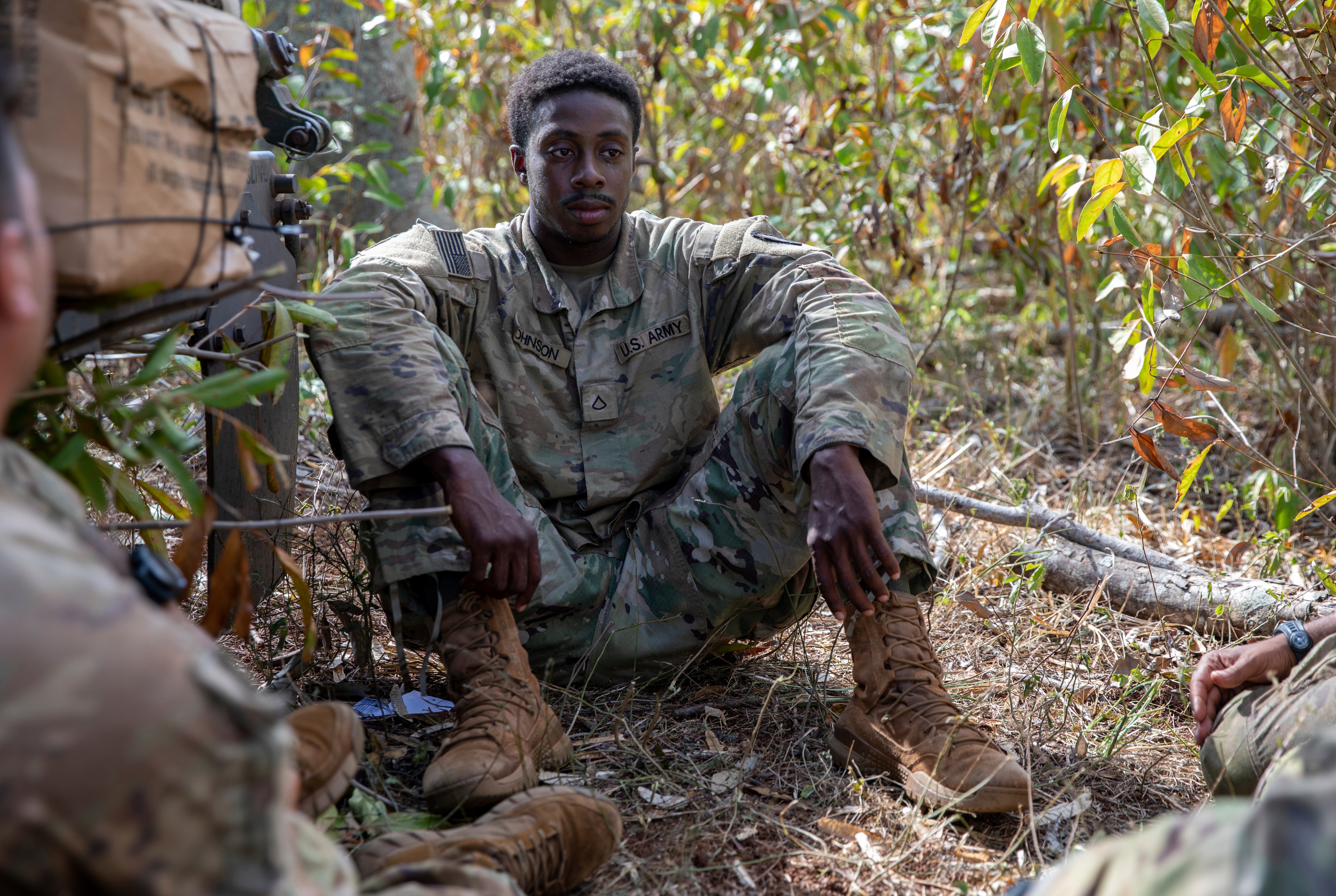 Johnson will serve his sentence in a military prison