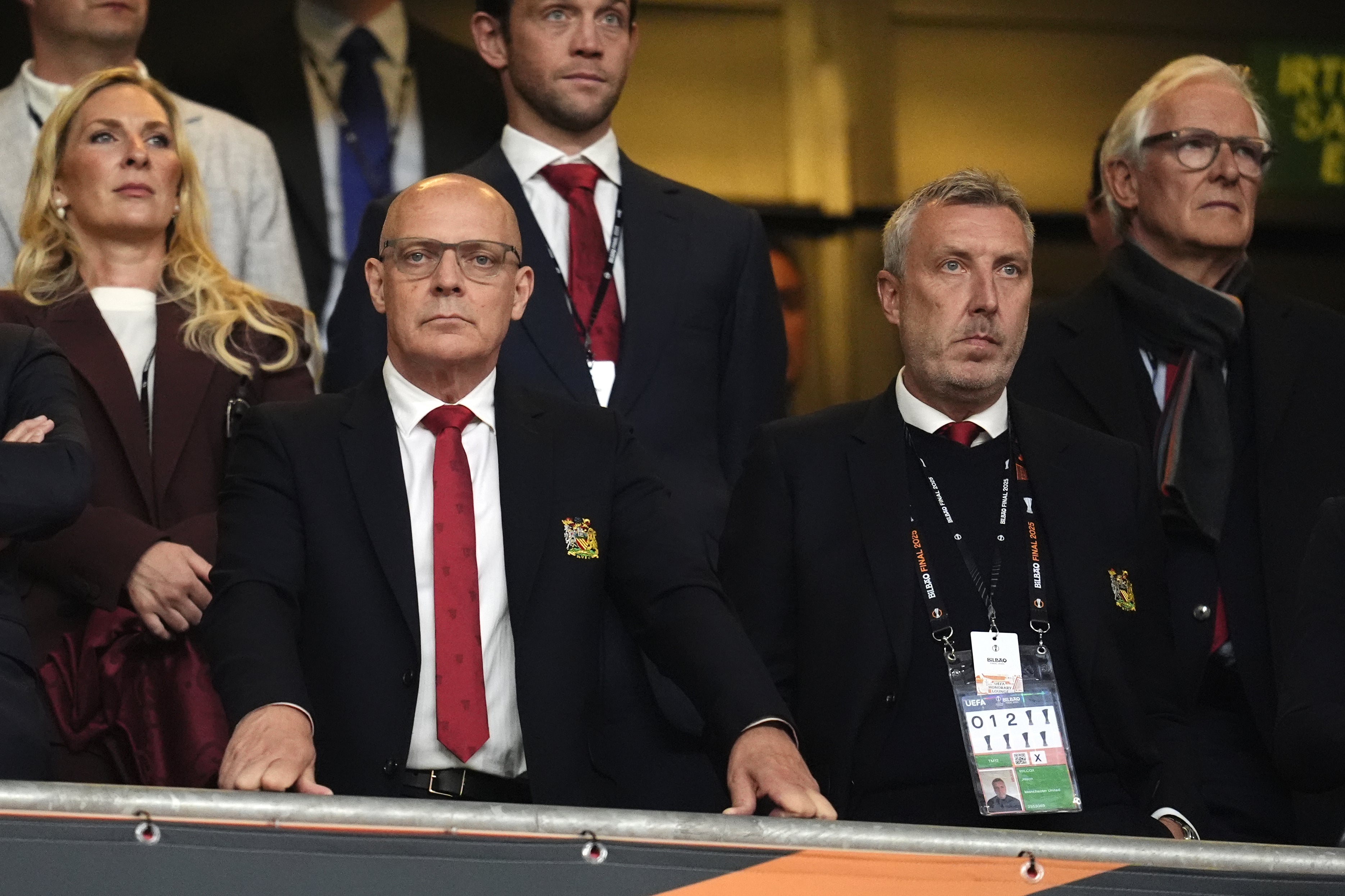 Sir Dave Brailsford (left) is stepping back from his day-to-day role at Manchester United