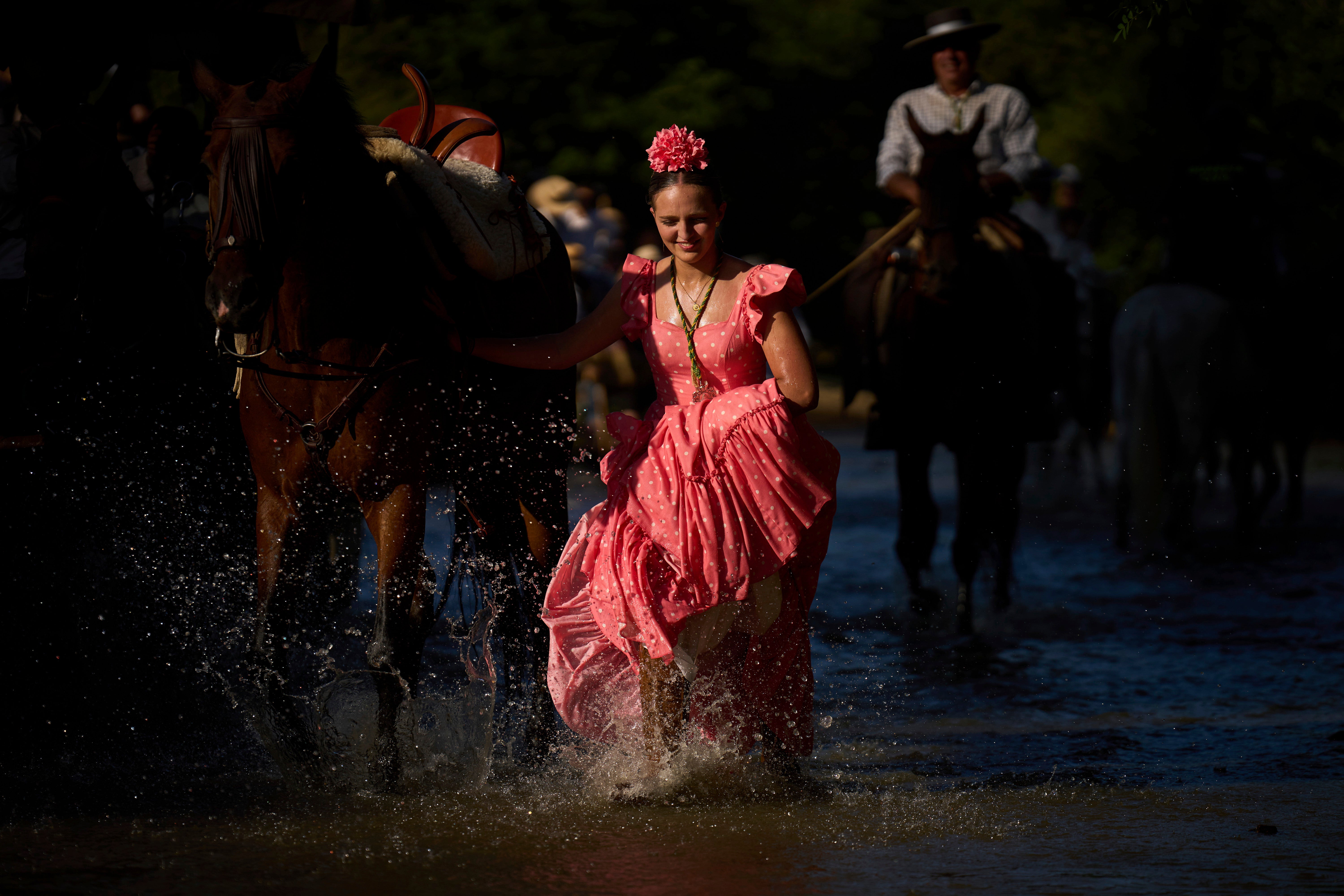 APTOPIX Spain Pilgrimage