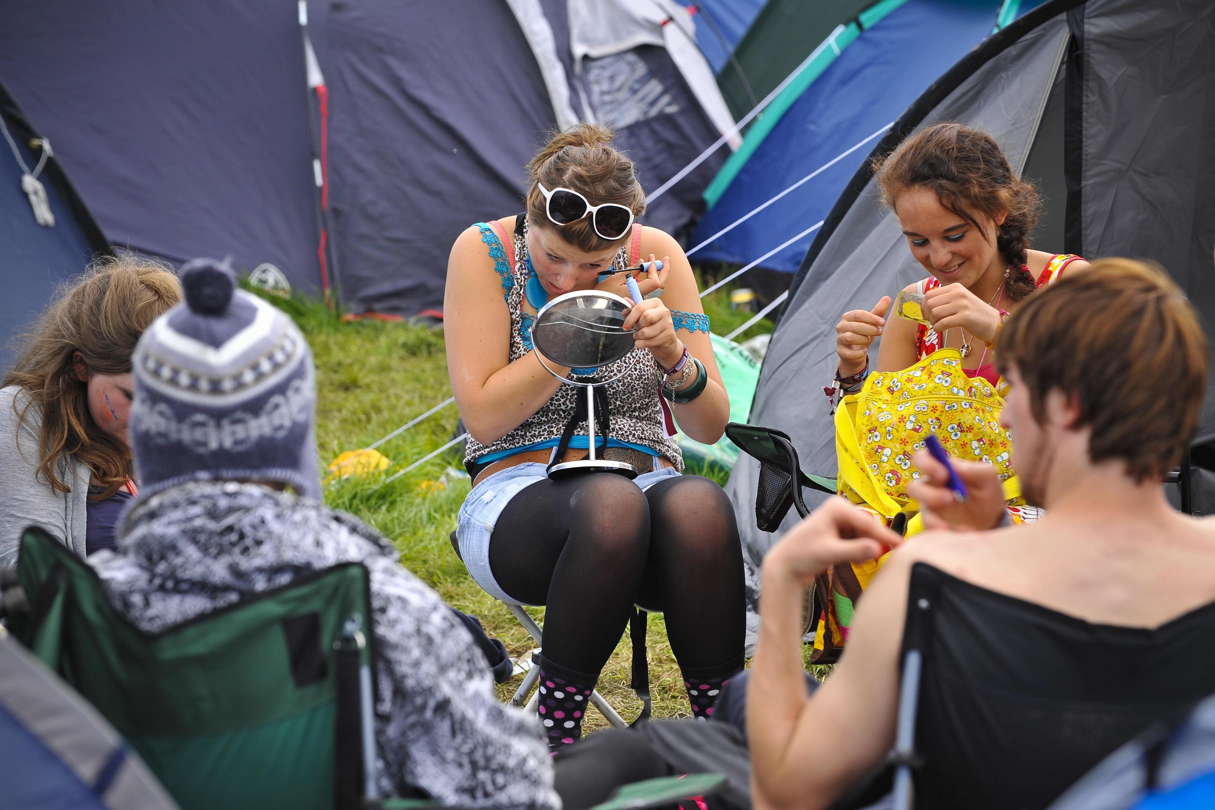 All the beauty essentials you need to pack for a festival (Ben Birchall/PA)
