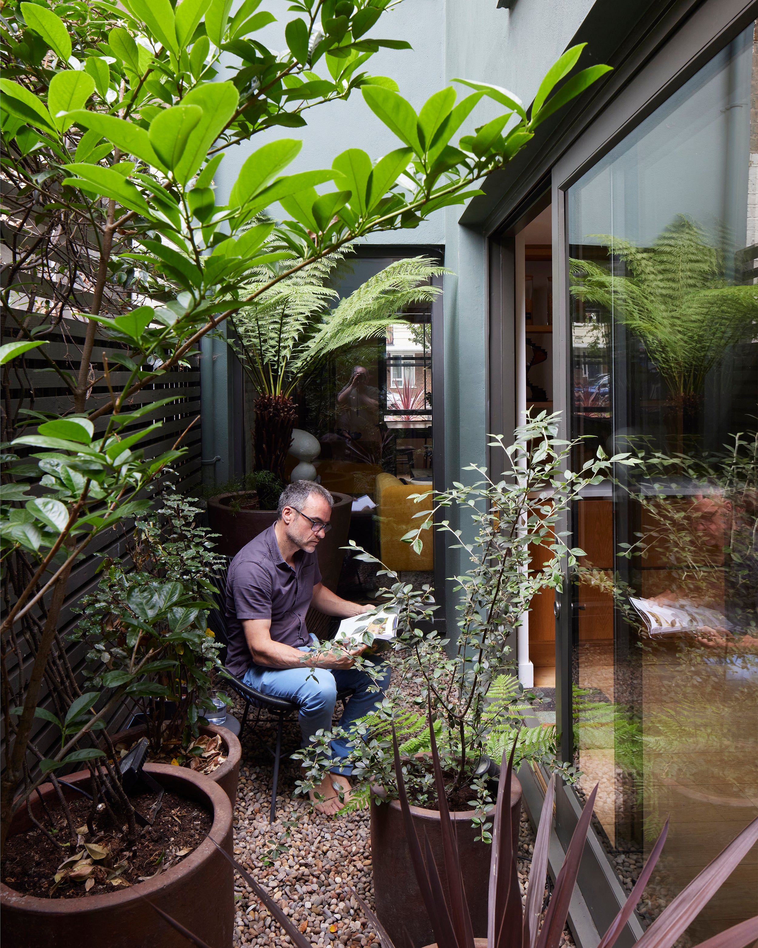 ‘When you introduce clear ‘rooms’ outside for sitting, eating and entertaining, you expand the footprint of the property in a very tangible, usable way,’ says landscape designer Philippa Thorp