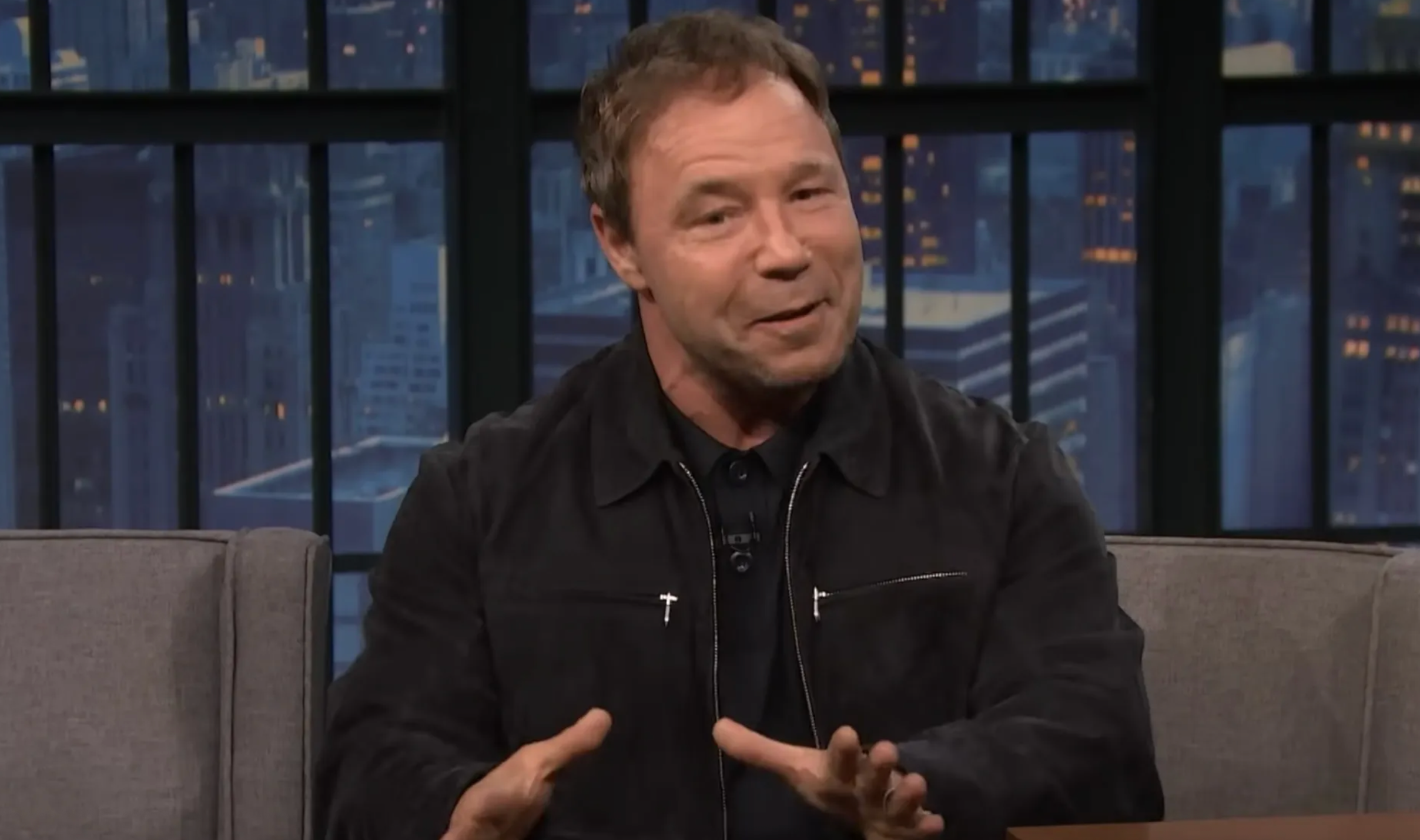Stephen Graham revealed the incident to Seth Meyers