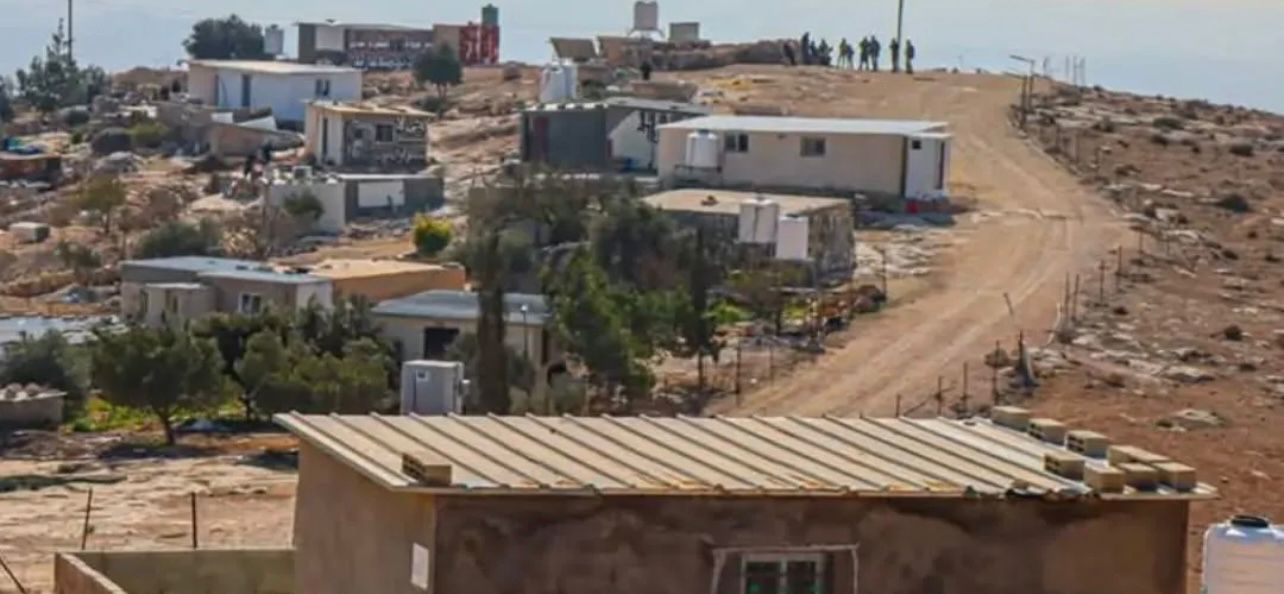 Khalet al-Daba'a prior to its destruction by the Israeli military on 5 May