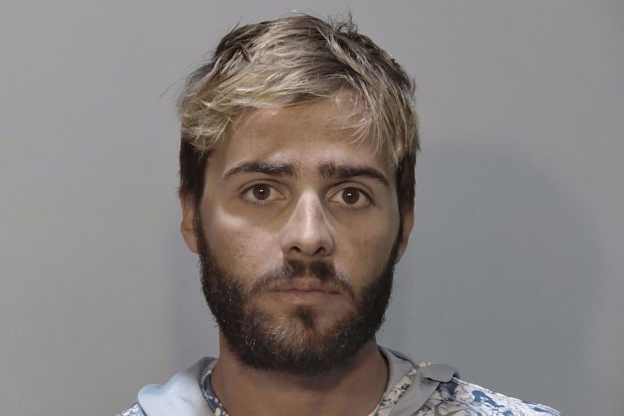 Zane Garrett, 26, of Stock Island, Florida, was arrested Thursday on an aggravated animal cruelty charge.
