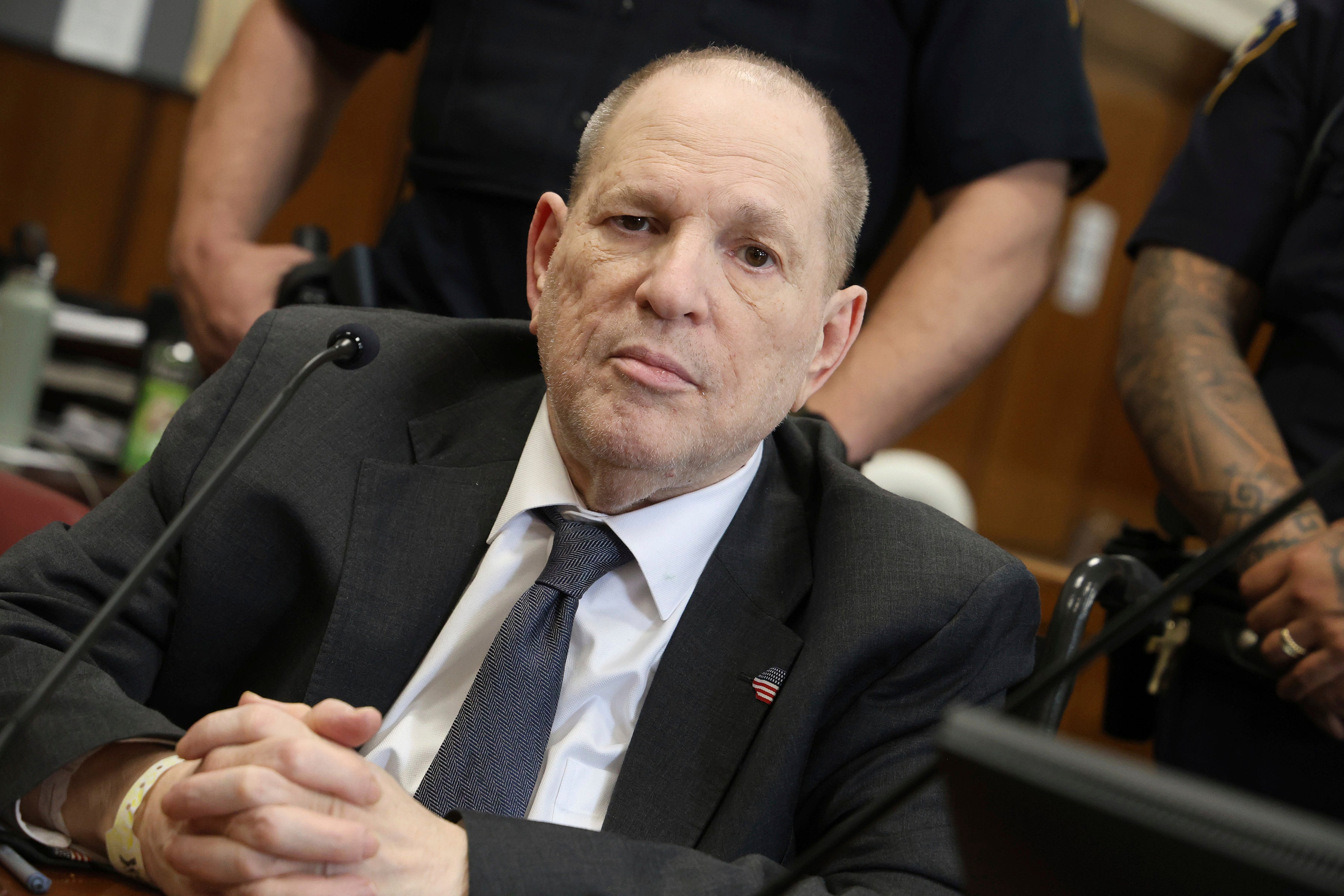 Harvey Weinstein, 73, is awaiting the verdict in his New York sex crimes trial. He now says he has ‘regrets’ but said nothing he did was illegal