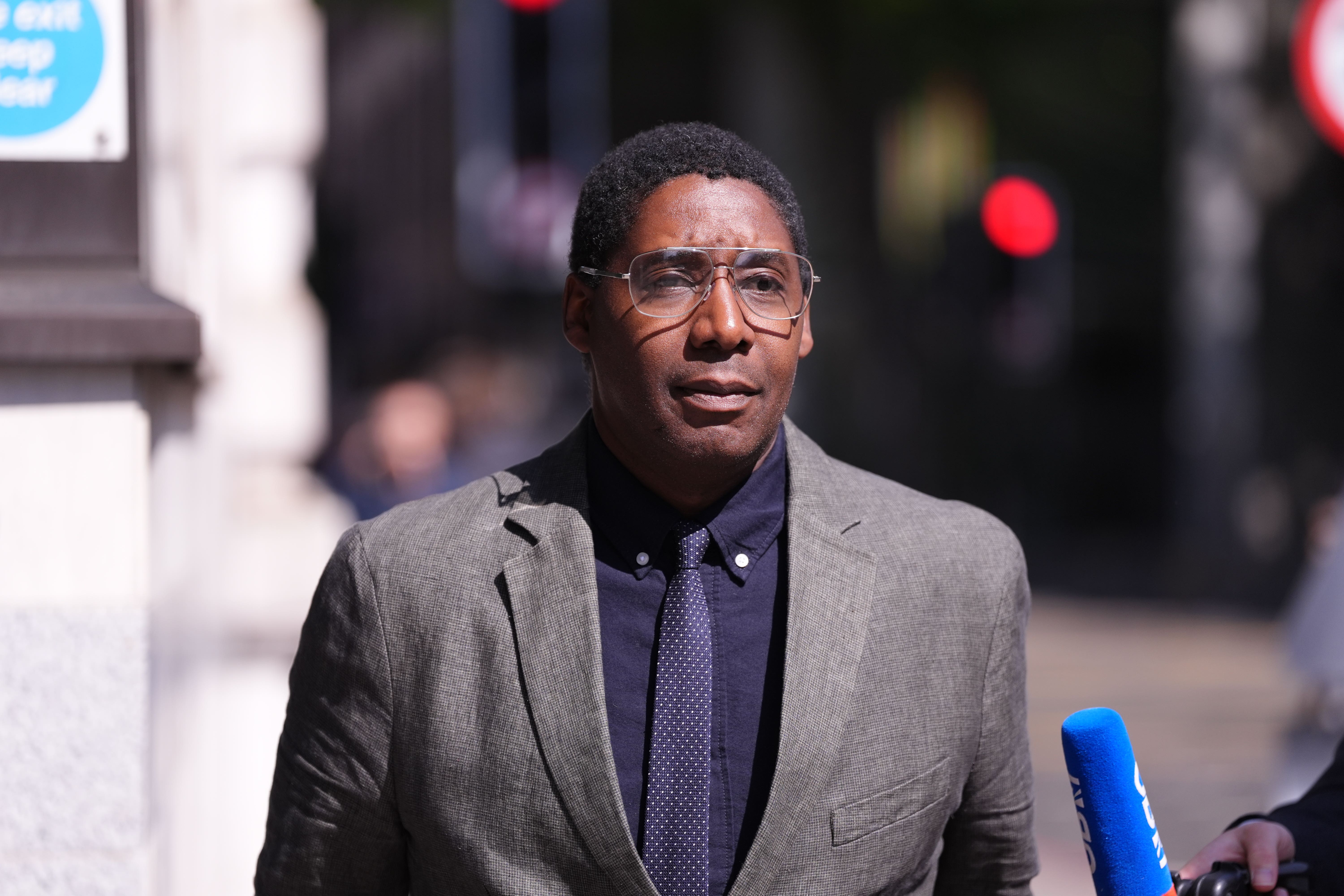 Art dealer Oghenochuko Ojiri is believed to be the first person charged with the specific offience (Ben Whitley/PA)